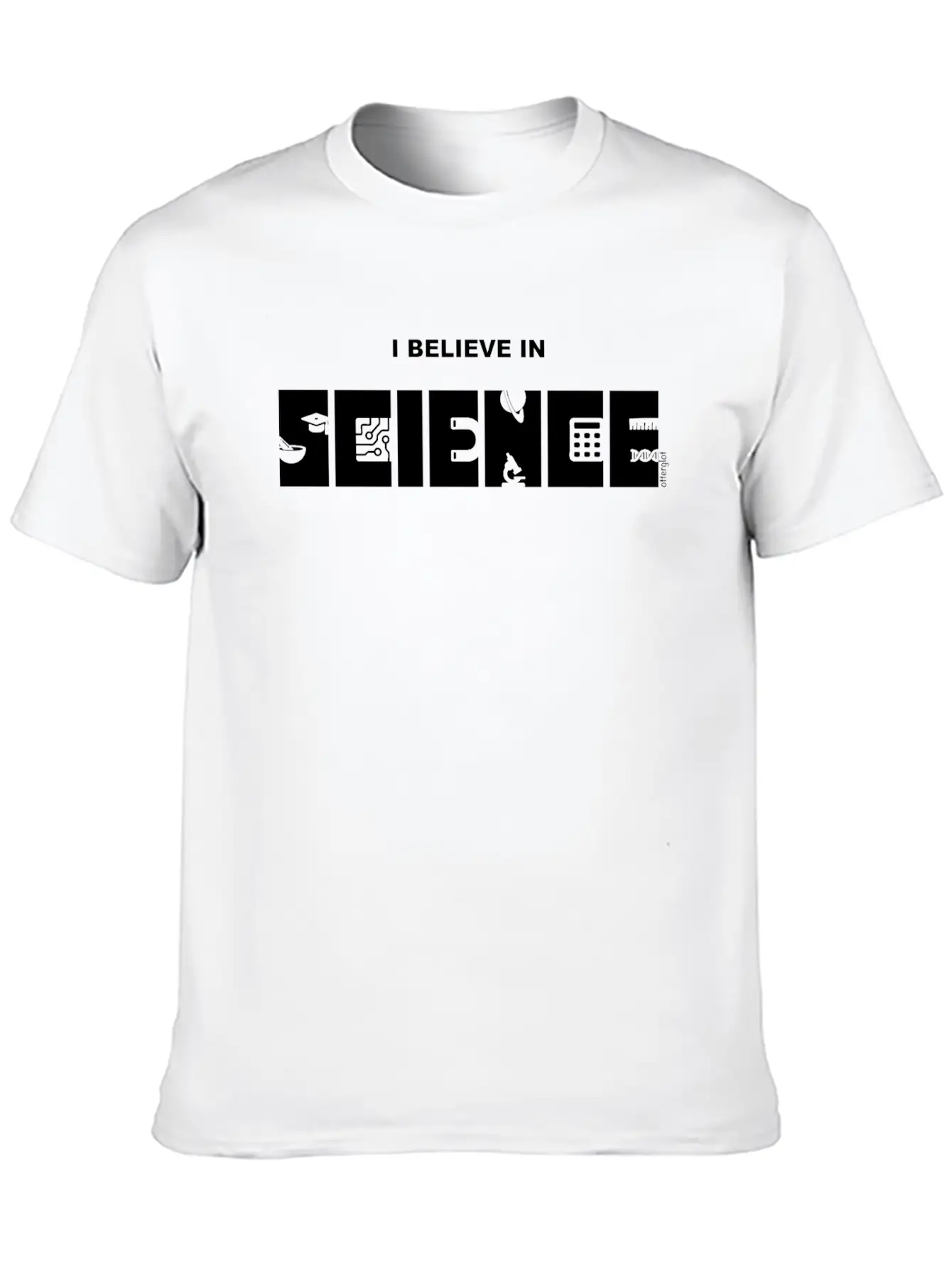 I Believe In Science - English BK Stylish Everyday T-Shirt – Unisex Basic Cotton Tee