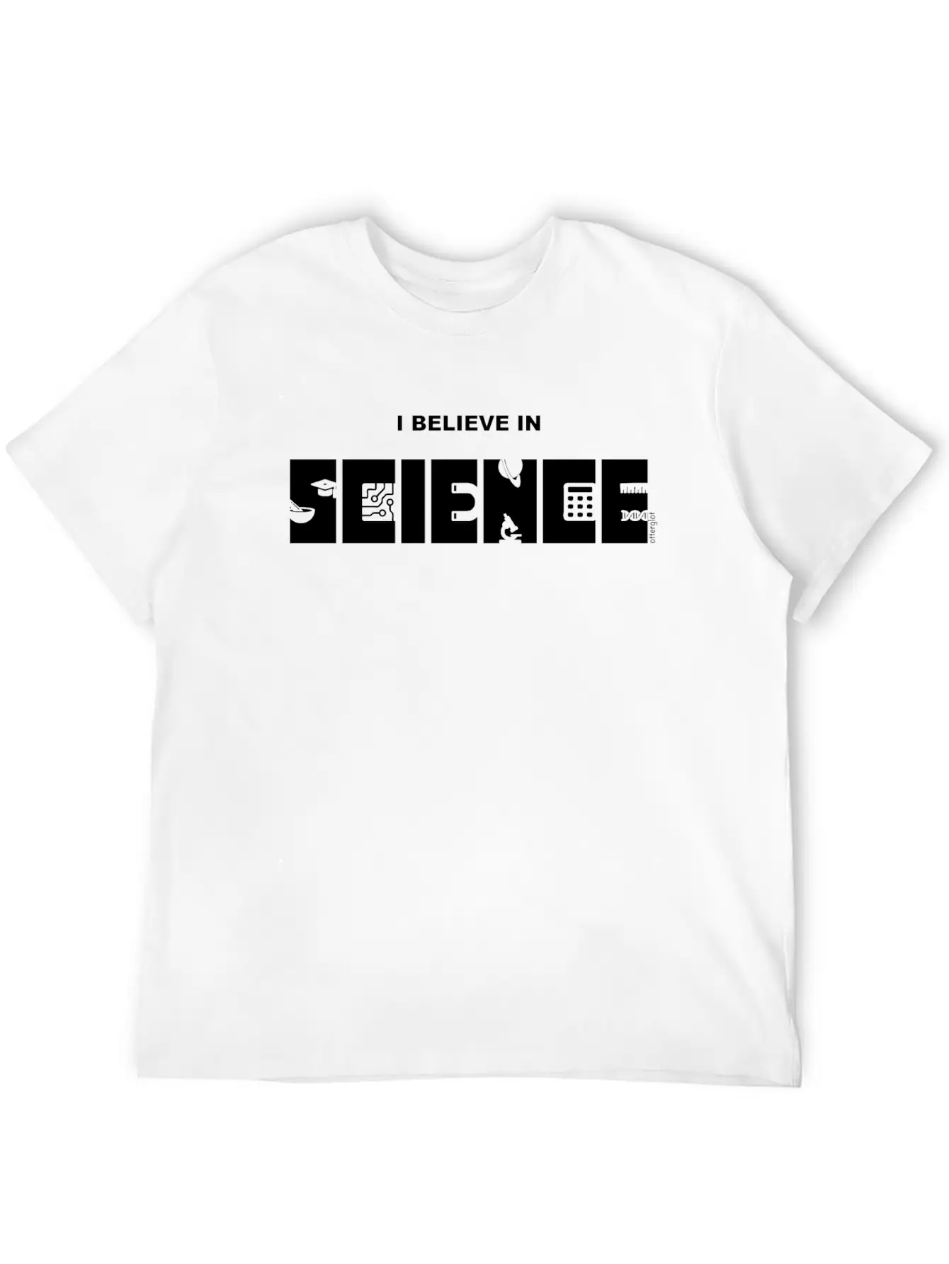 I Believe In Science - English BK Stylish Everyday T-Shirt – Unisex Basic Cotton Tee