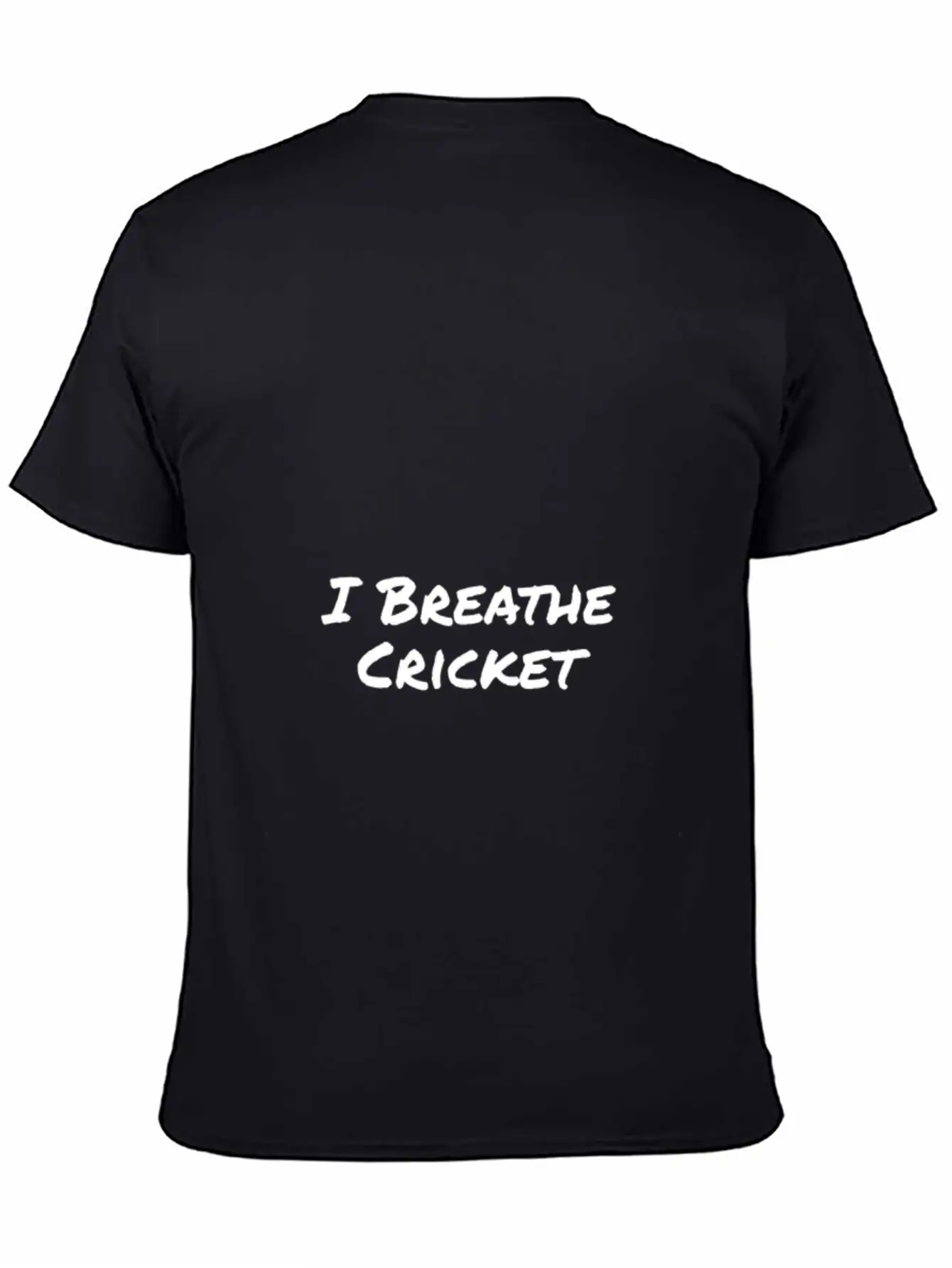 I Breathe Cricket Stylish Everyday T-Shirt – Unisex Basic Cotton Tee