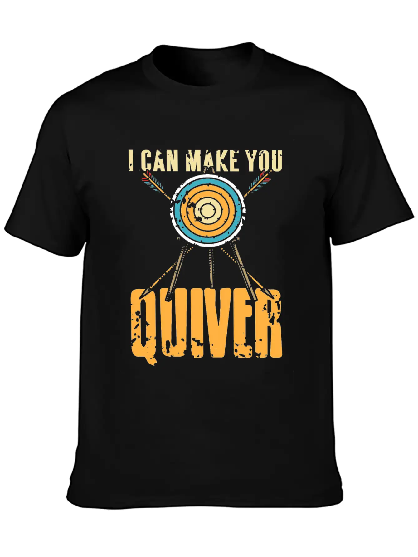 I Can Make You Quiver Basic Graphic T-Shirt – Daily Comfort In Soft Cotton