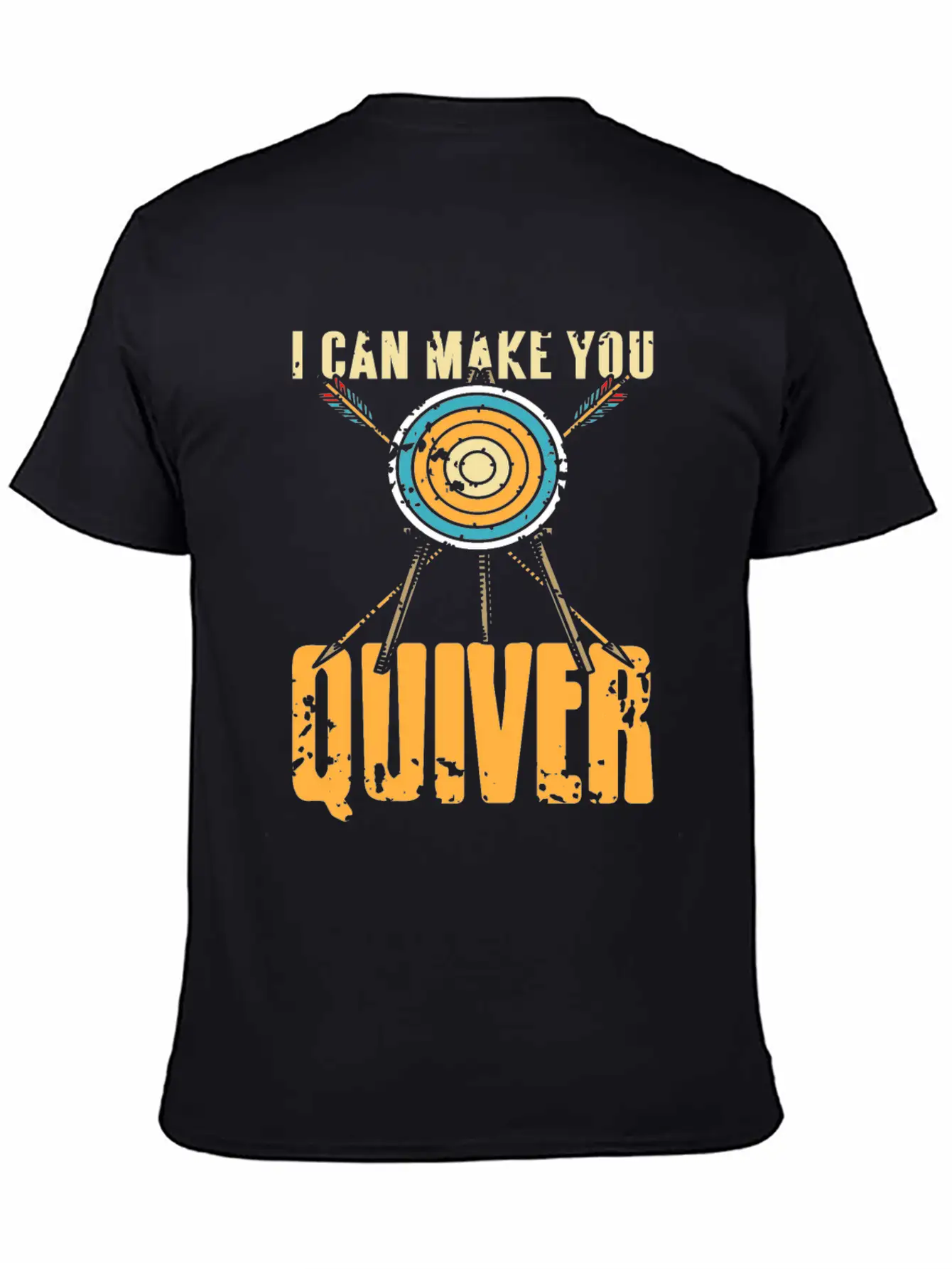 I Can Make You Quiver Basic Graphic T-Shirt – Daily Comfort In Soft Cotton