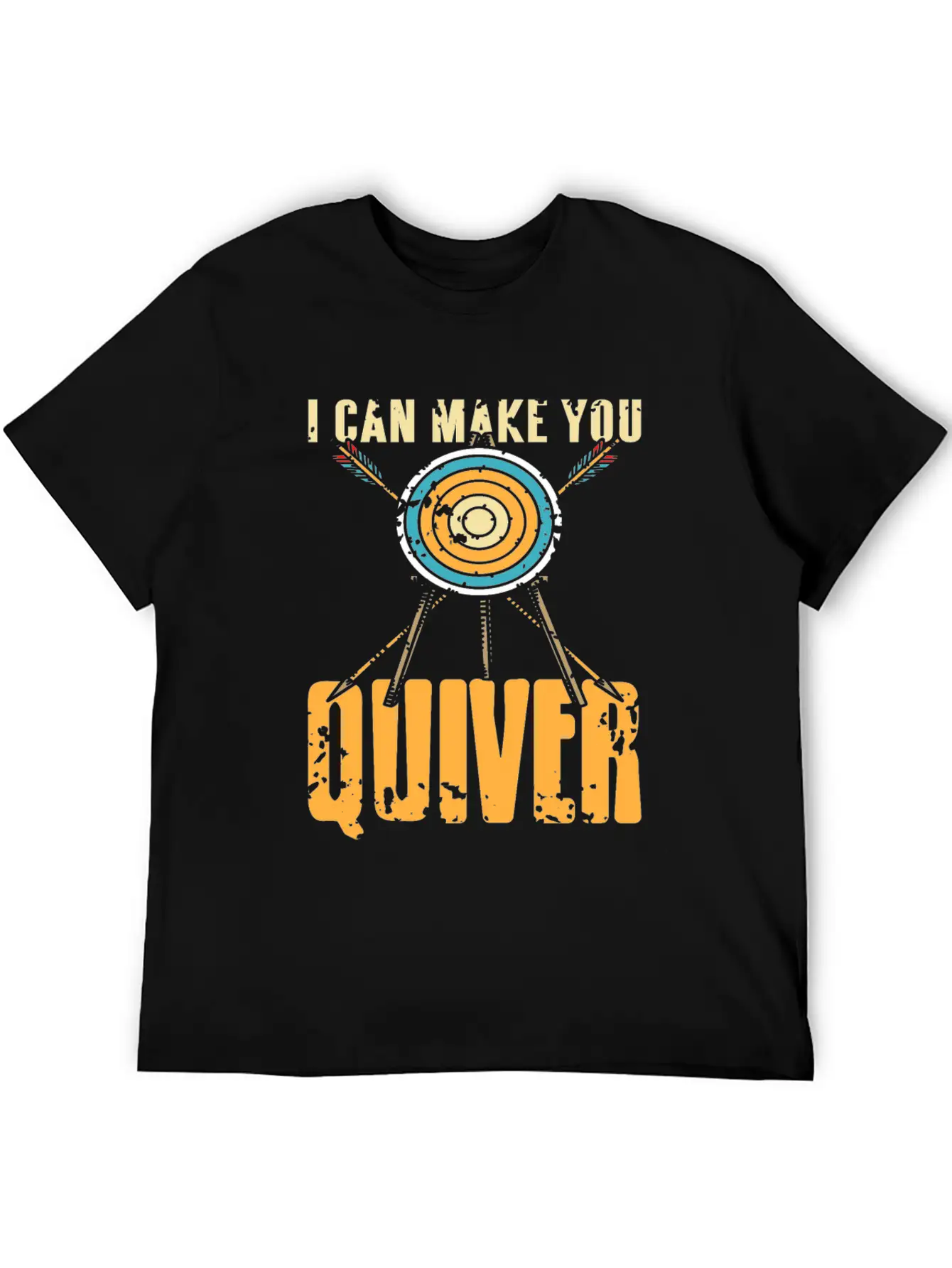 I Can Make You Quiver Basic Graphic T-Shirt – Daily Comfort In Soft Cotton