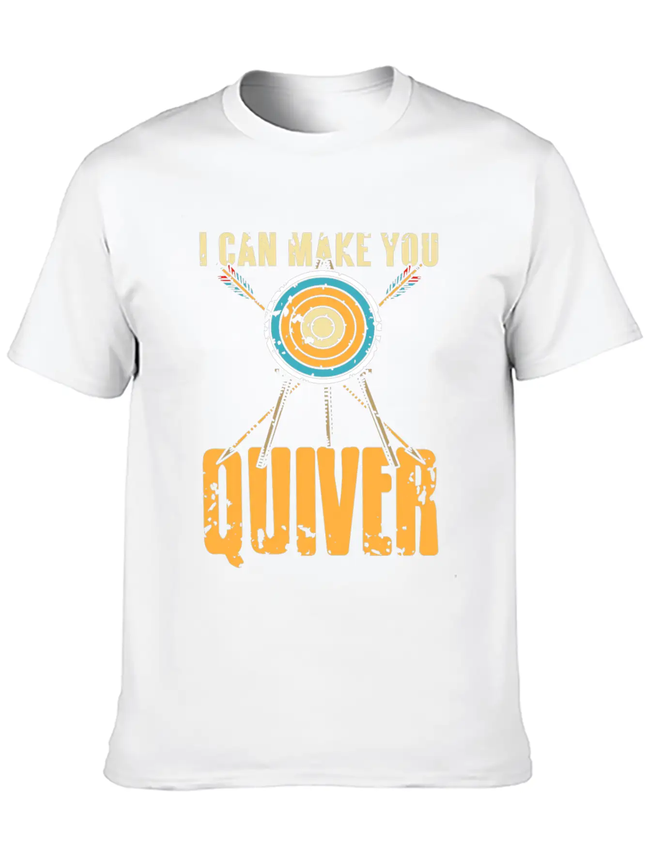 I Can Make You Quiver Basic Graphic T-Shirt – Daily Comfort In Soft Cotton