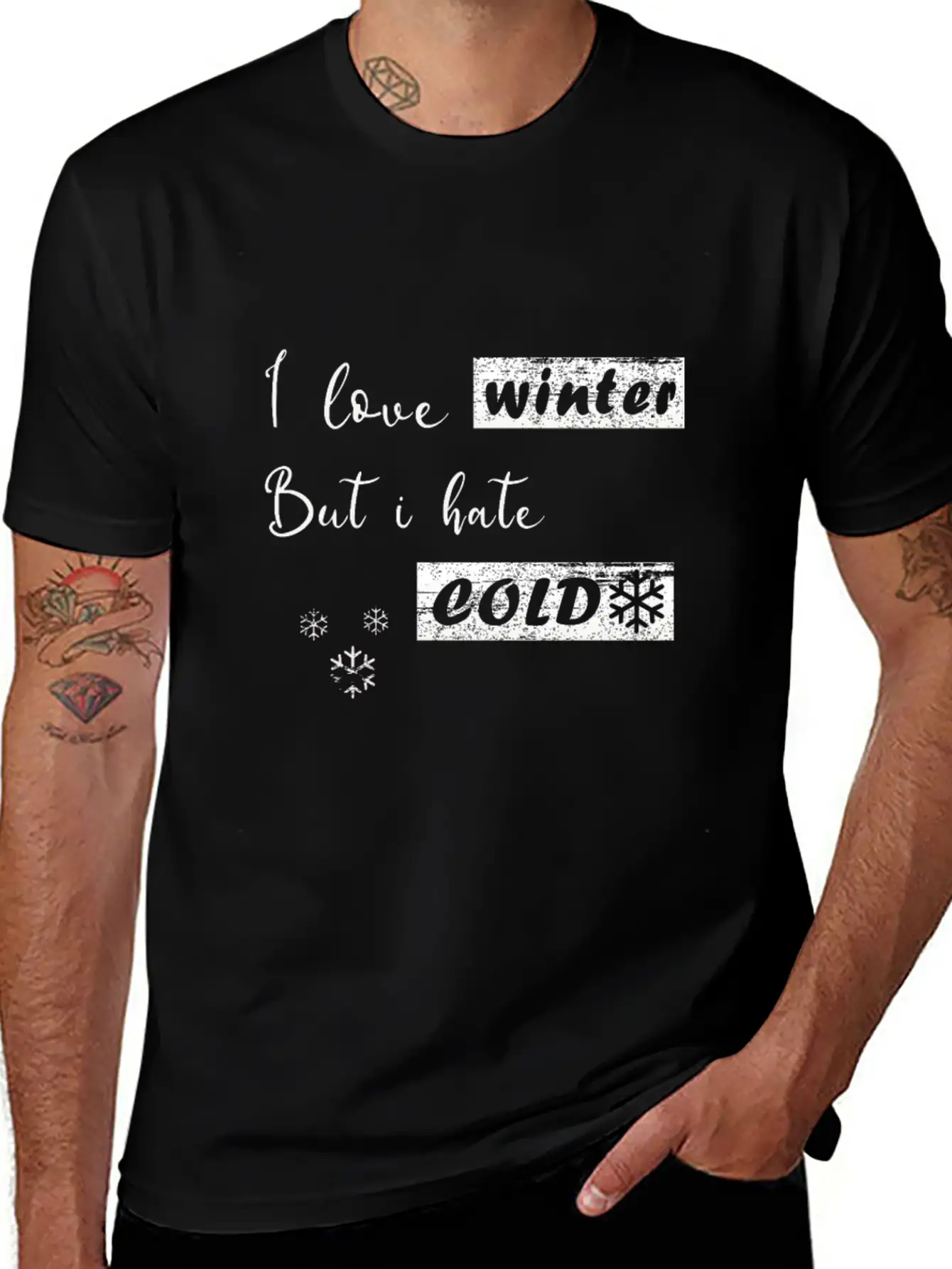 I Dont Do Winter Stylish Everyday T-Shirt – Unisex Basic Cotton Tee