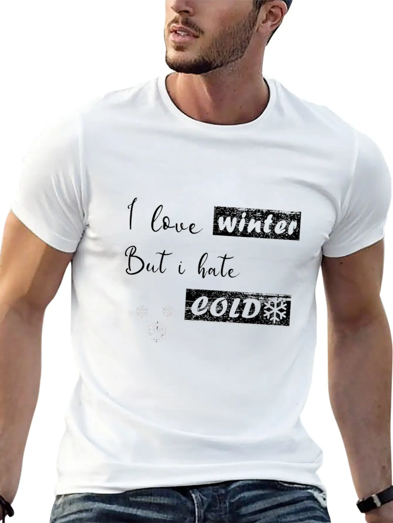 I Dont Do Winter Stylish Everyday T-Shirt – Unisex Basic Cotton Tee