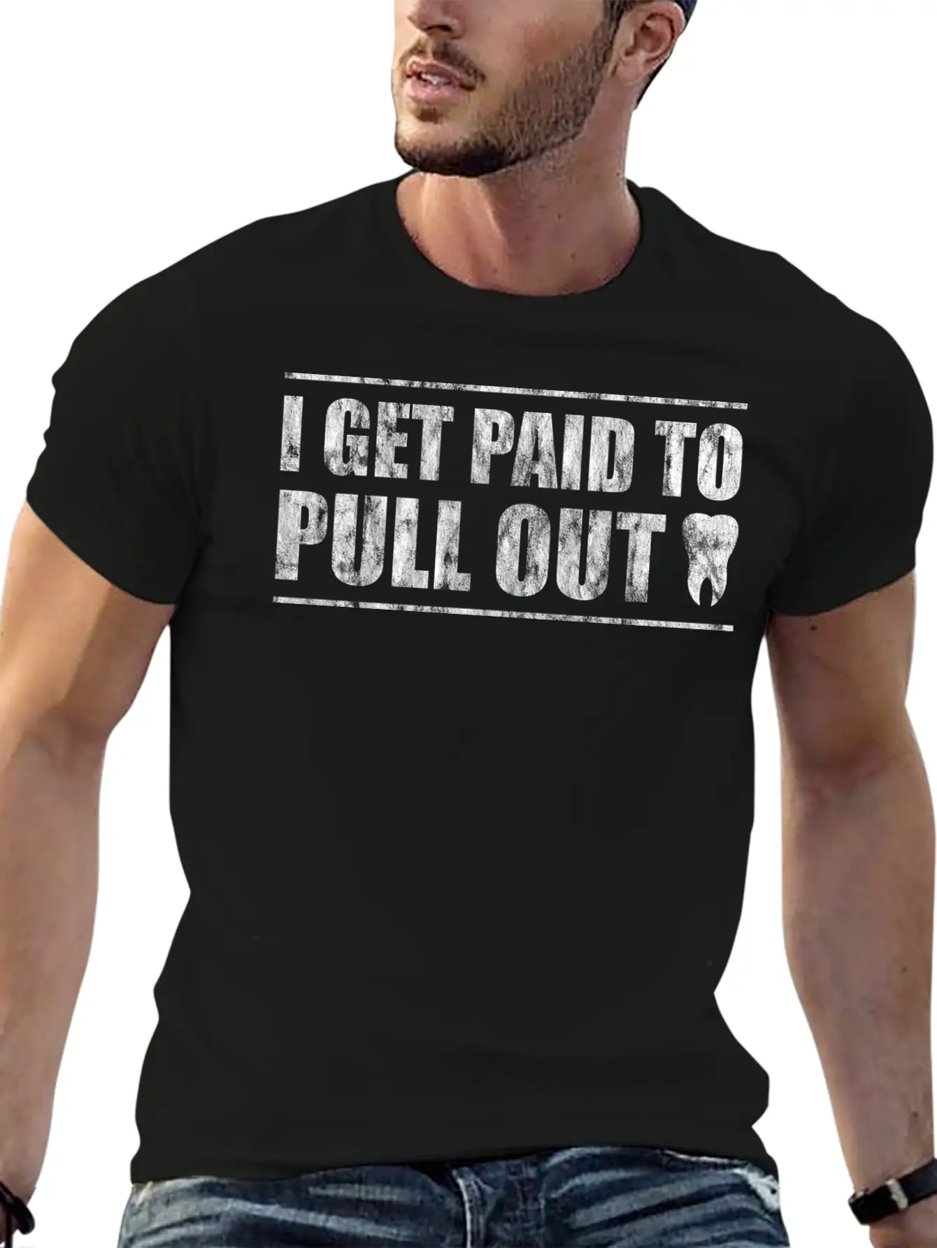 I Get Paid To Pull Out 2 Unisex Short Sleeve Soft Cotton T-Shirt – Casual Everyday Wear