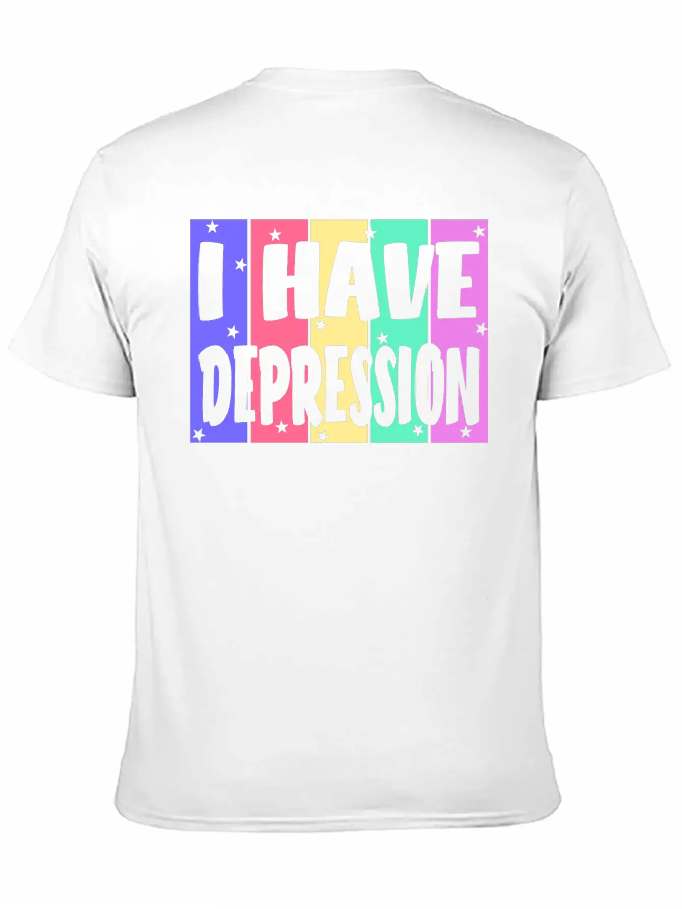 I Have Depression Basic Graphic T-Shirt – Daily Comfort In Soft Cotton