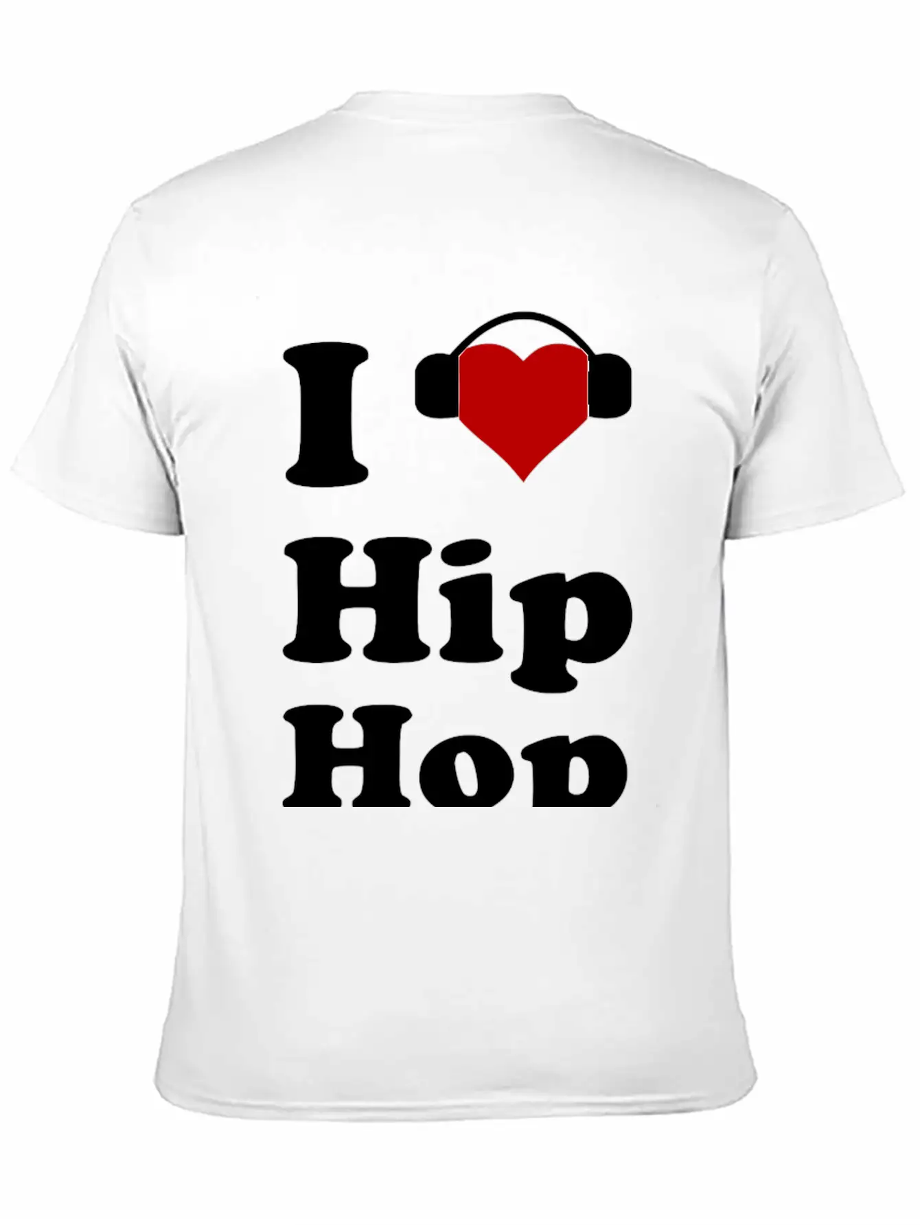 I Heart Love Hip Hop Basic Graphic T-Shirt – Daily Comfort In Soft Cotton