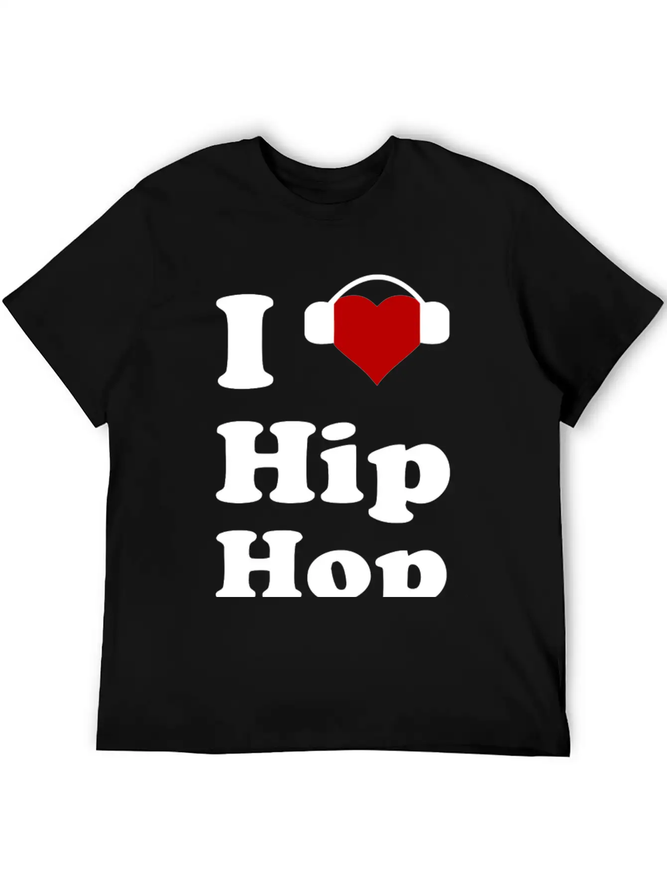 I Heart Love Hip Hop Basic Graphic T-Shirt – Daily Comfort In Soft Cotton