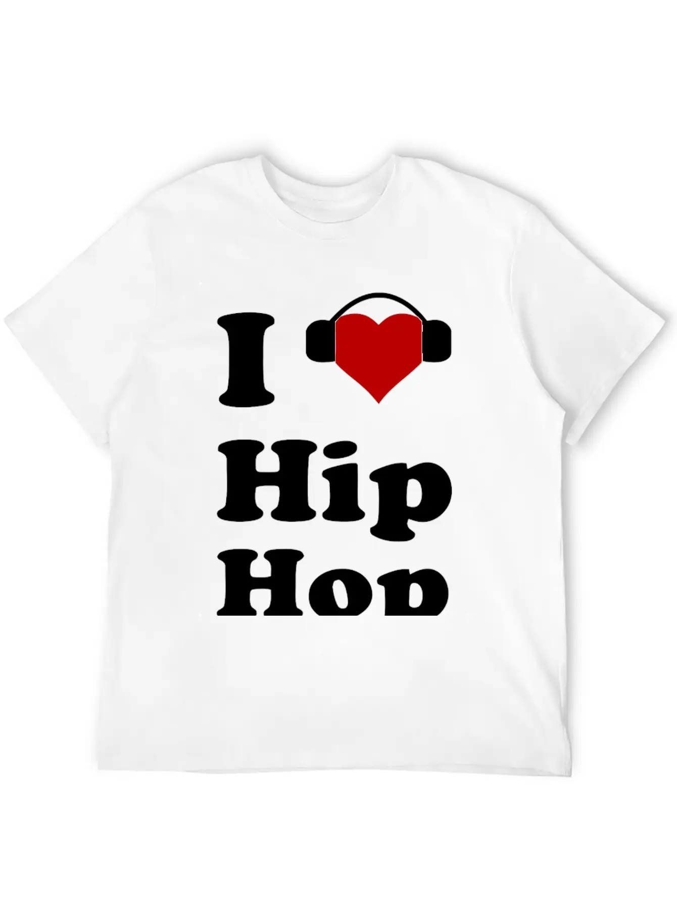I Heart Love Hip Hop Basic Graphic T-Shirt – Daily Comfort In Soft Cotton