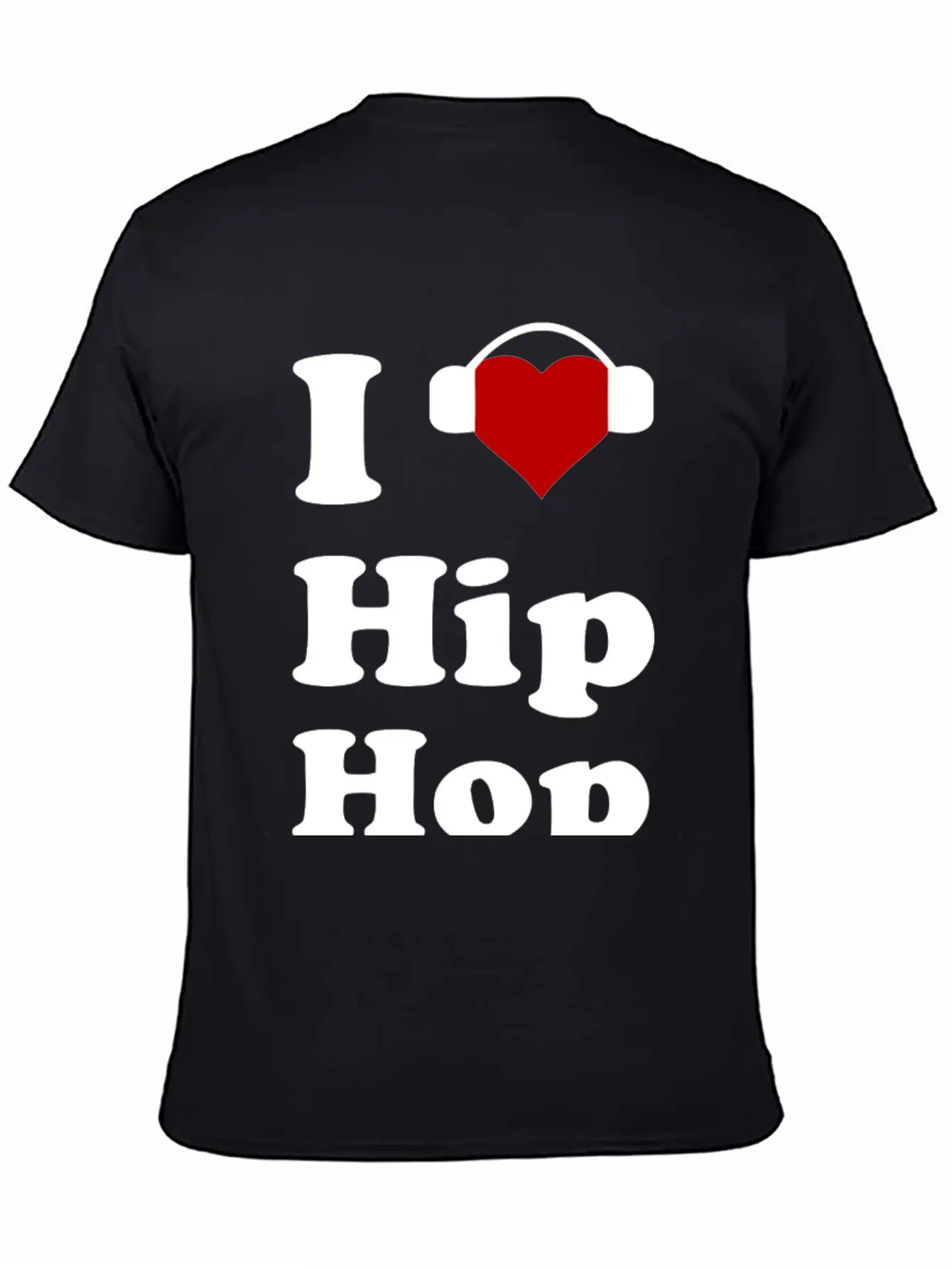 I Heart Love Hip Hop Basic Graphic T-Shirt – Daily Comfort In Soft Cotton