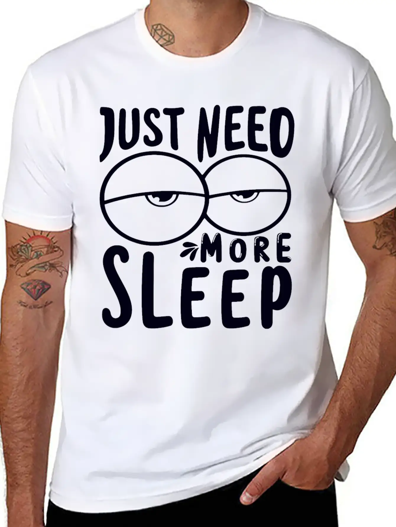 I Just Need More Sleep I Need To Sleep More Essential Unisex Summer Tee – Soft Cotton Casual Fit