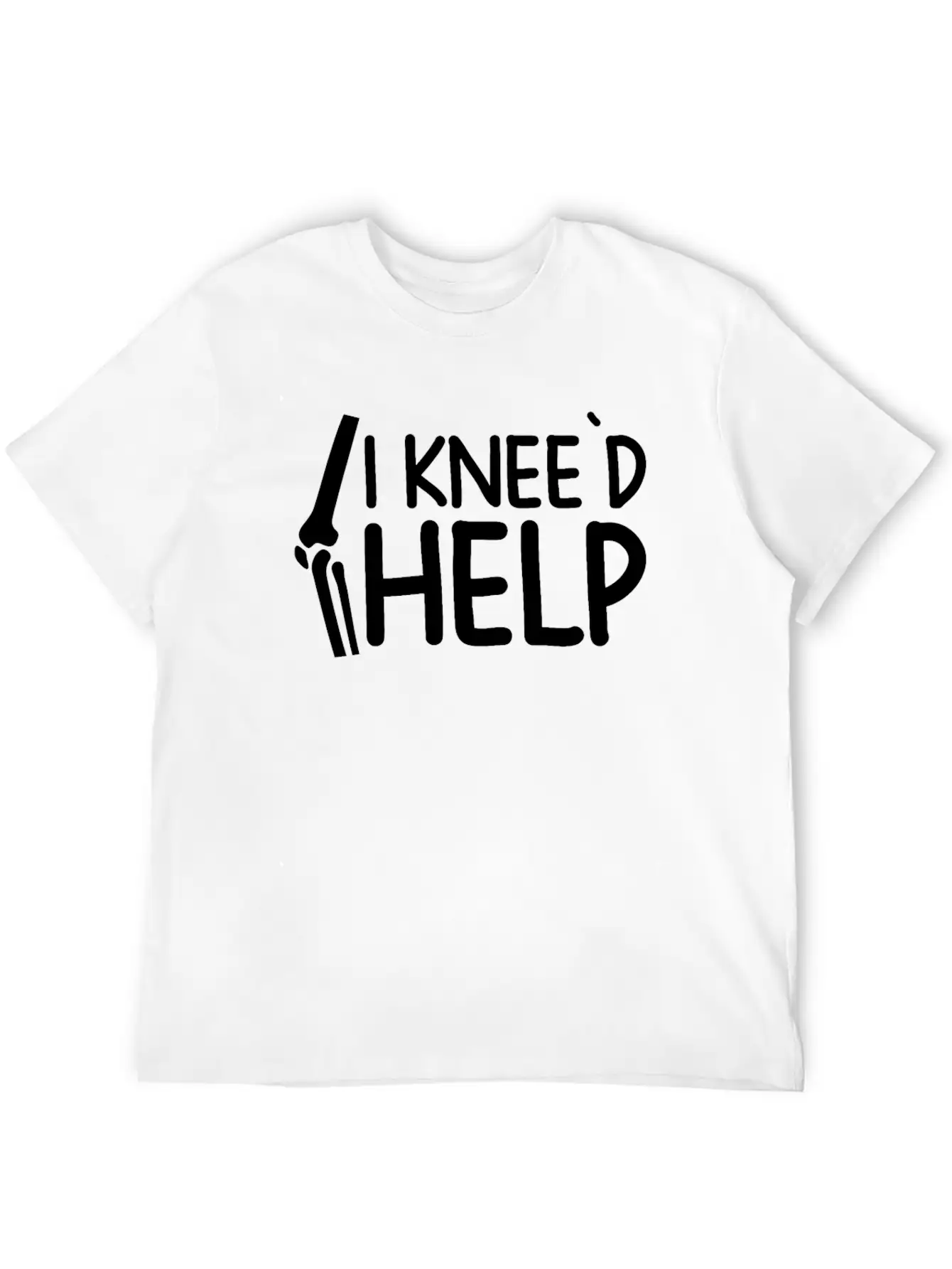 I Knee'd Help Surgery Knee Replacement Recovery Stylish Everyday T-Shirt – Unisex Basic Cotton Tee