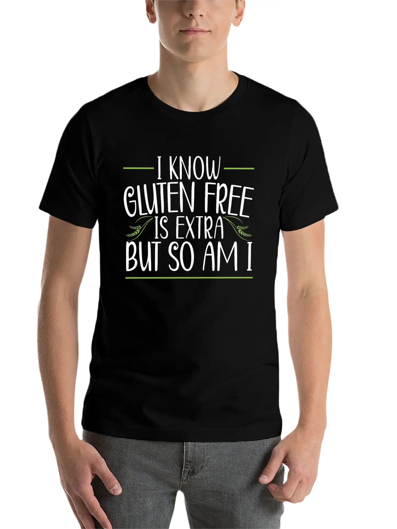 I Know Gluten Free Is Extra But So Am I Unisex Casual T-Shirt – Clean Design For Daily Comfort