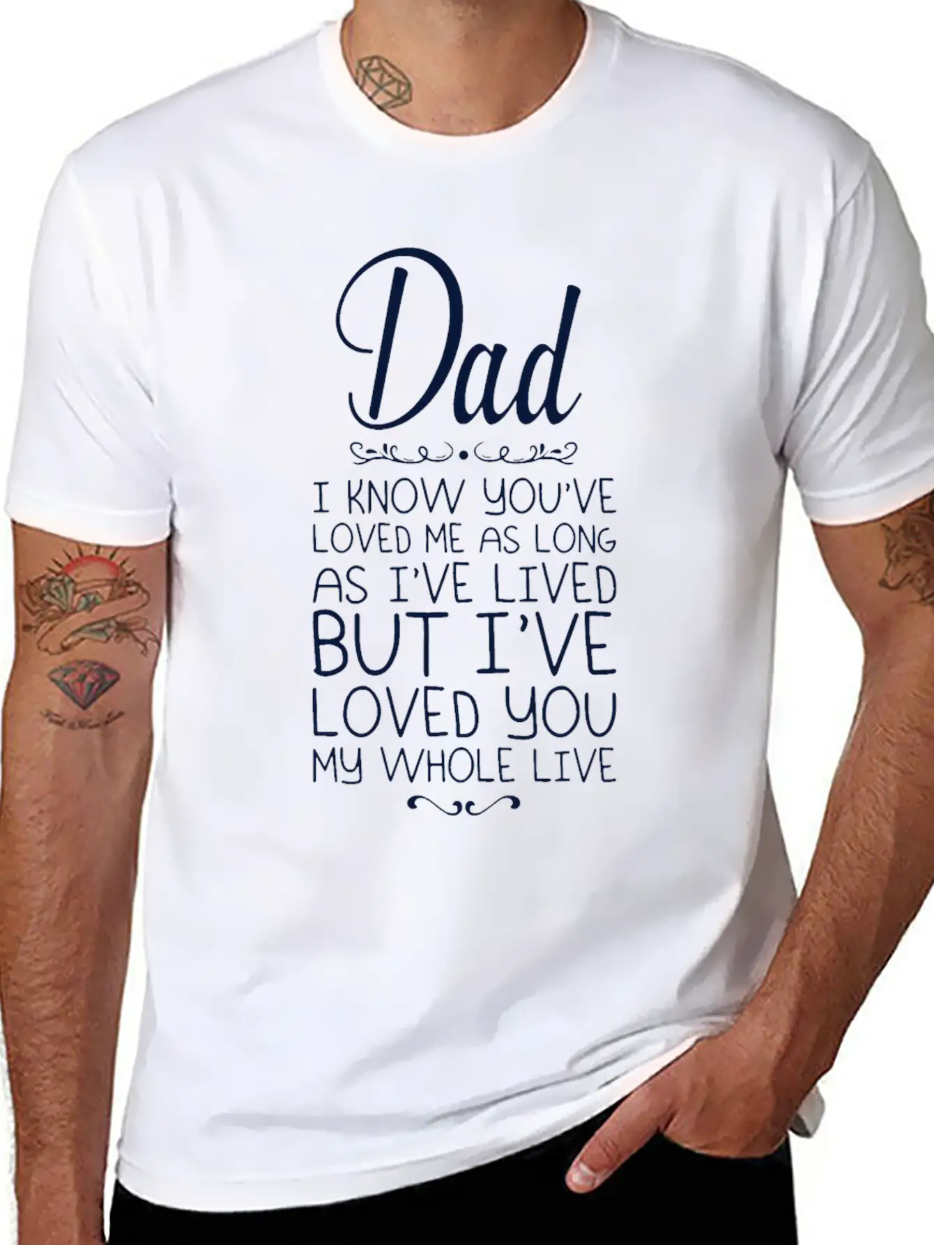 I Know You Are Loved Me As Long As Ive Lived But I Stylish Everyday T-Shirt – Unisex Basic Cotton Tee