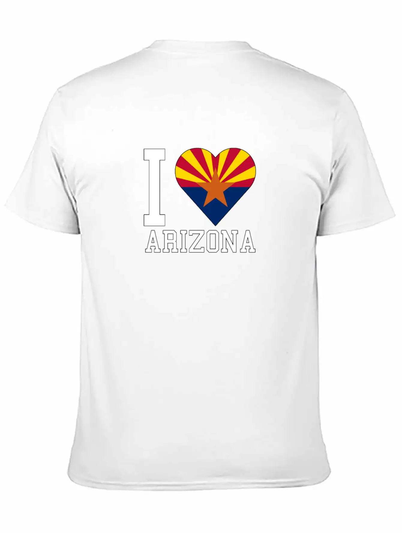 I Love Arizona - Arizona - Total Basics Stylish Everyday T-Shirt – Unisex Basic Cotton Tee