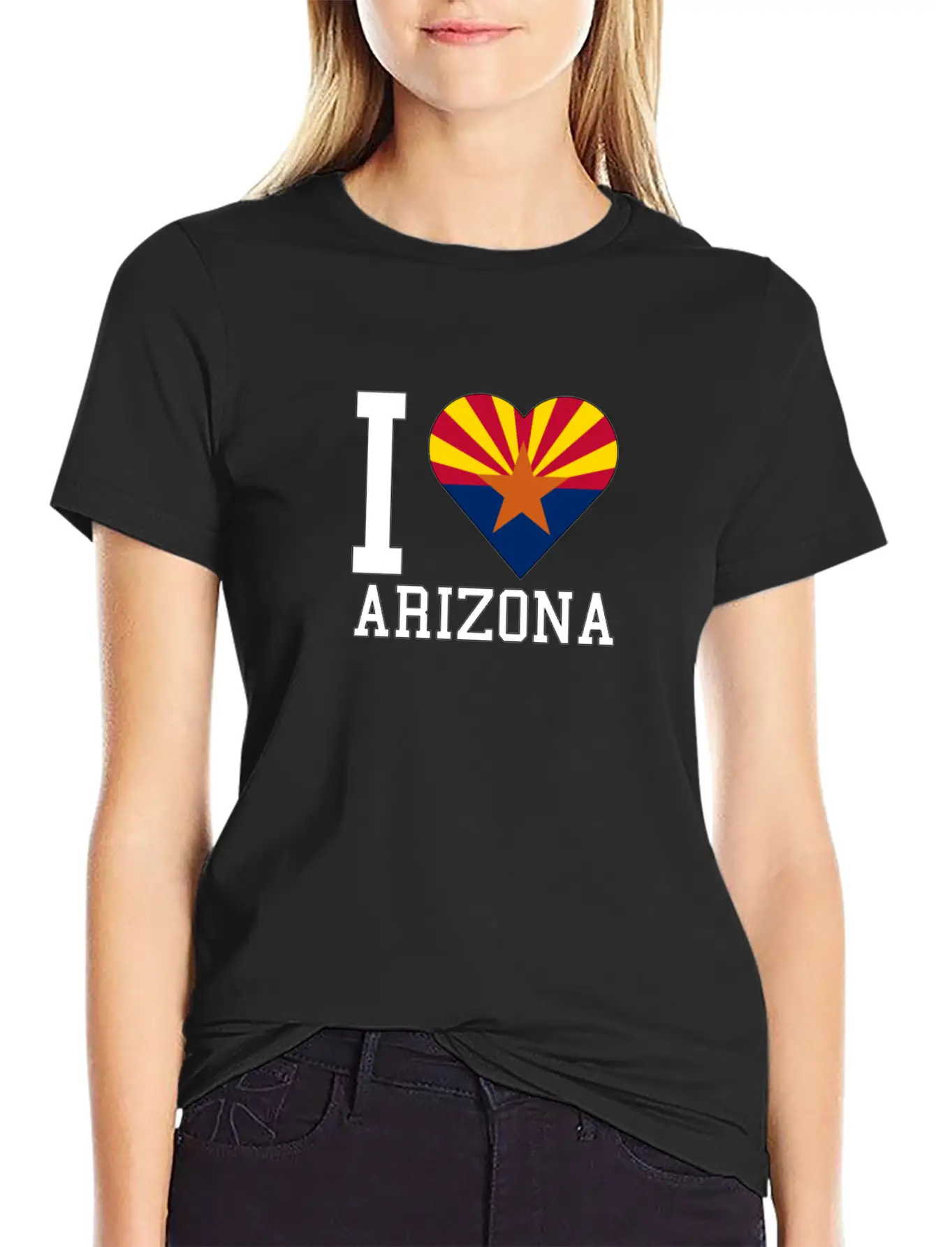 I Love Arizona - Arizona - Total Basics Stylish Everyday T-Shirt – Unisex Basic Cotton Tee