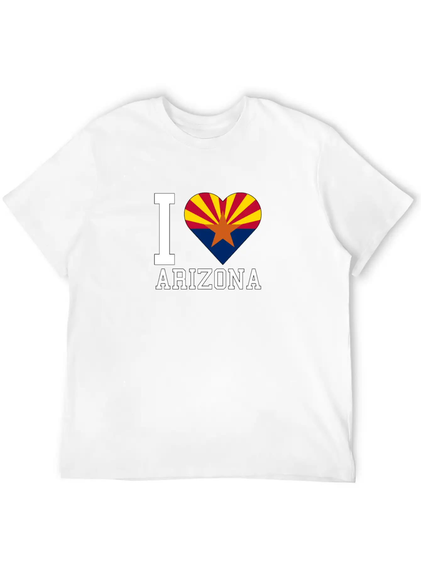 I Love Arizona - Arizona - Total Basics Stylish Everyday T-Shirt – Unisex Basic Cotton Tee