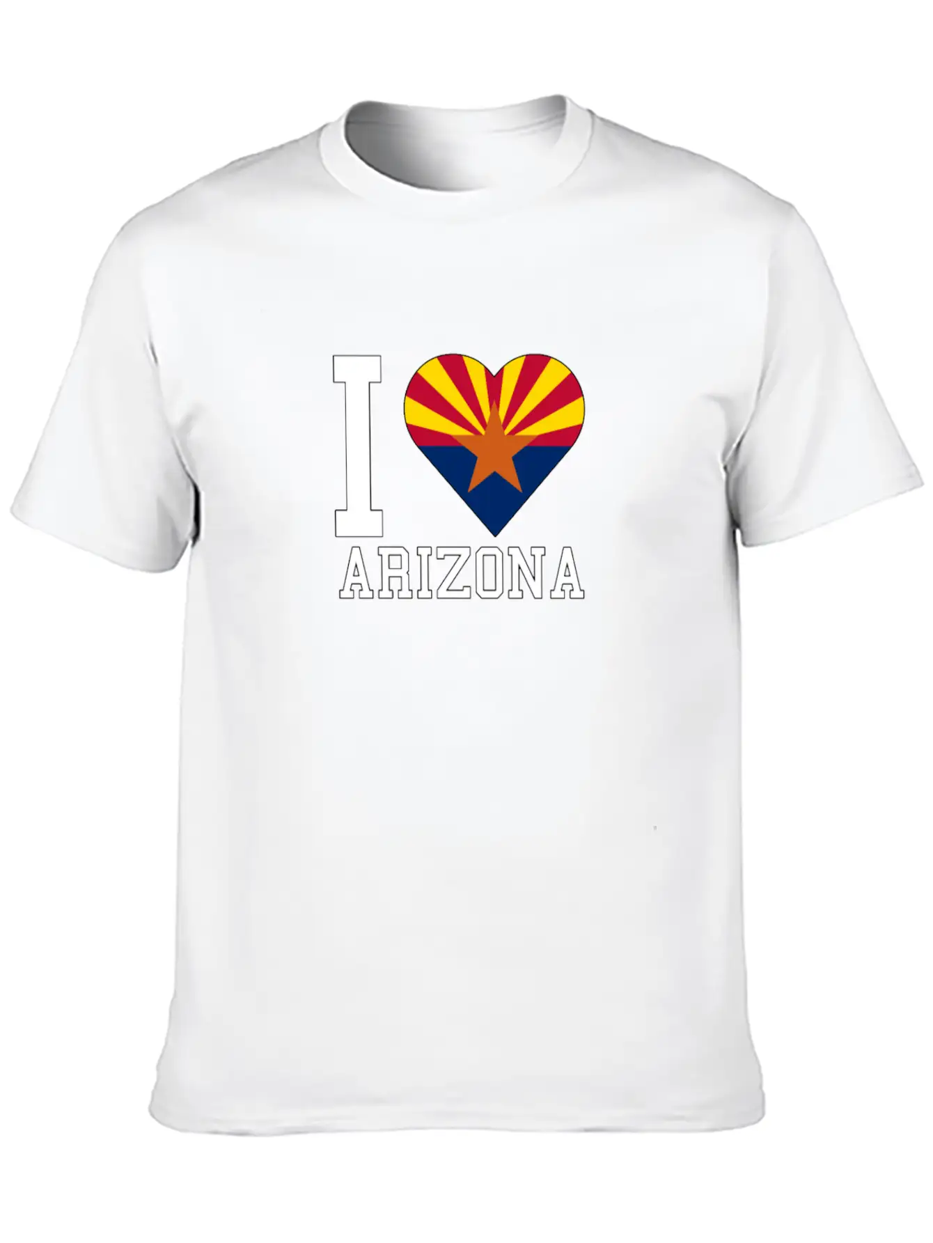 I Love Arizona - Arizona - Total Basics Stylish Everyday T-Shirt – Unisex Basic Cotton Tee