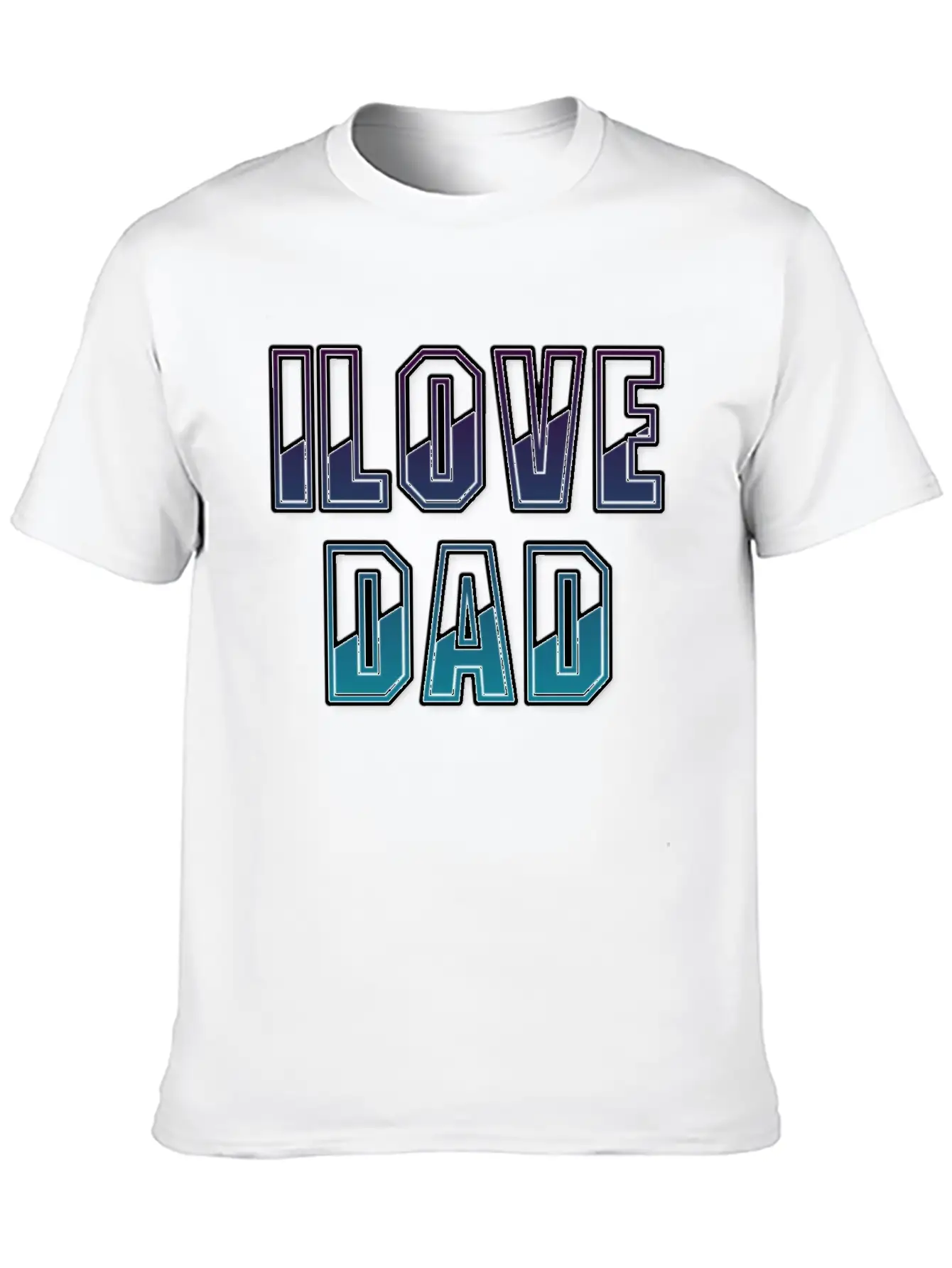I Love Dad Timeless Short Sleeve Tee – Comfy And Minimalist Design