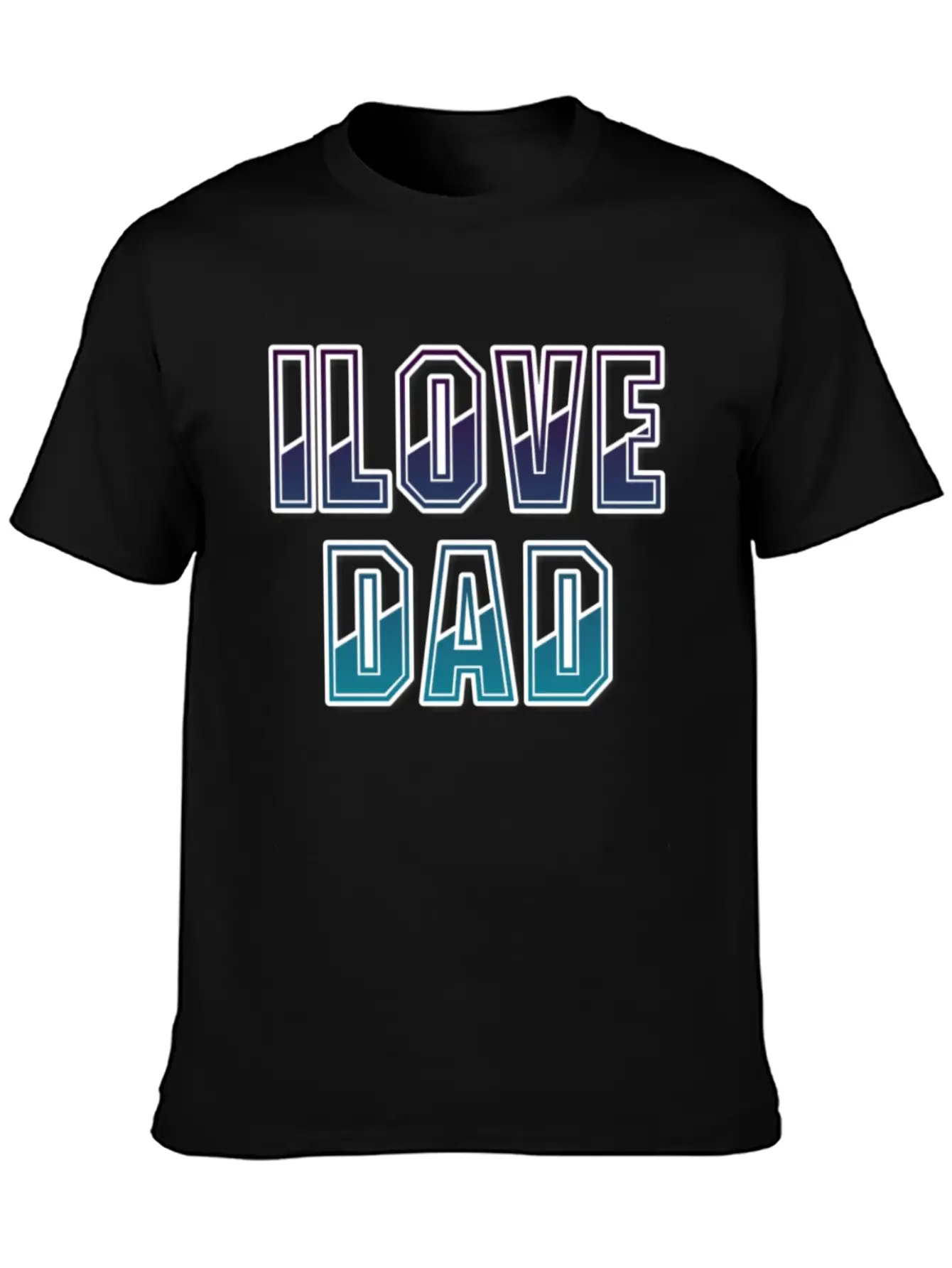 I Love Dad Timeless Short Sleeve Tee – Comfy And Minimalist Design