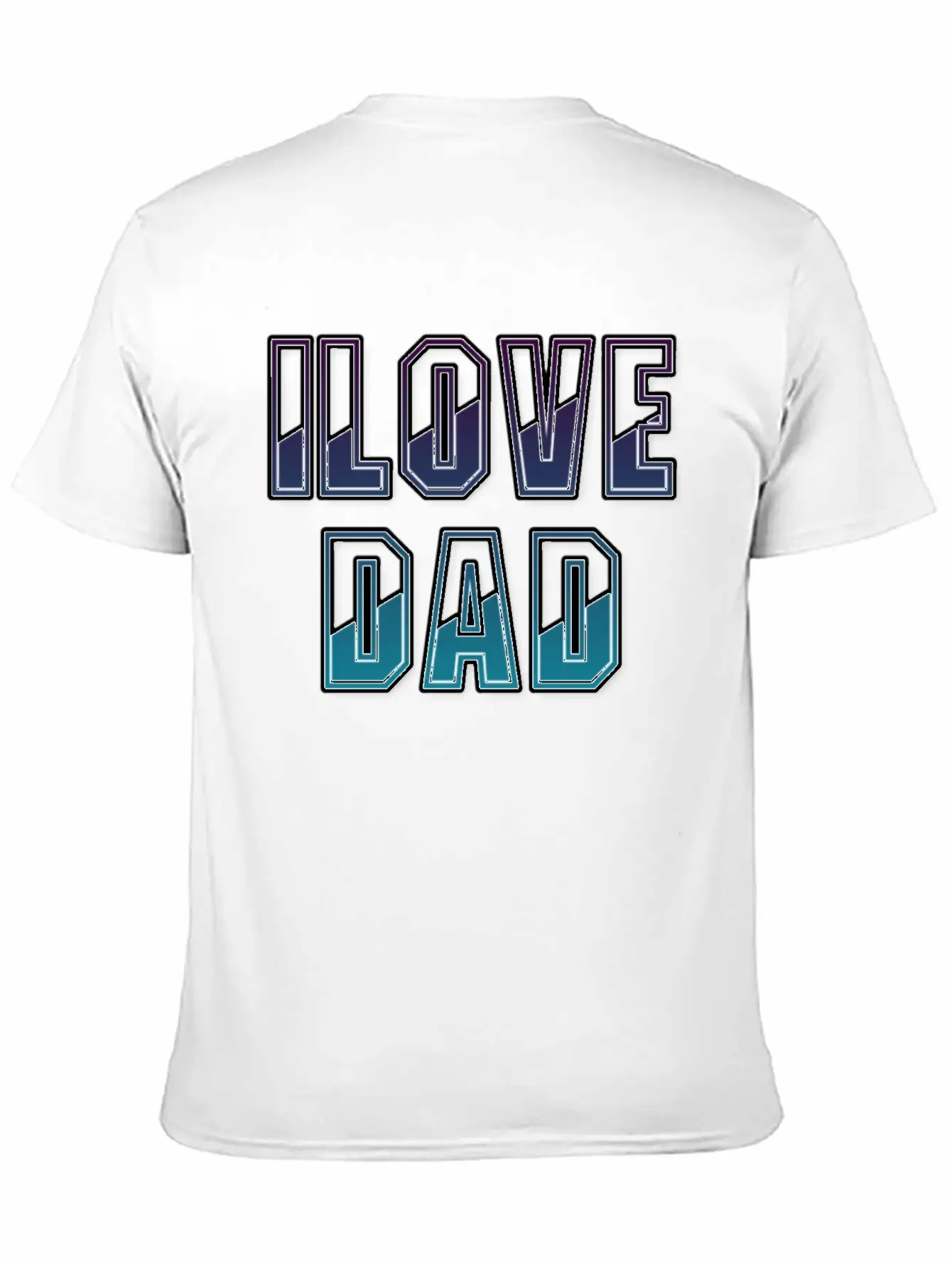 I Love Dad Timeless Short Sleeve Tee – Comfy And Minimalist Design