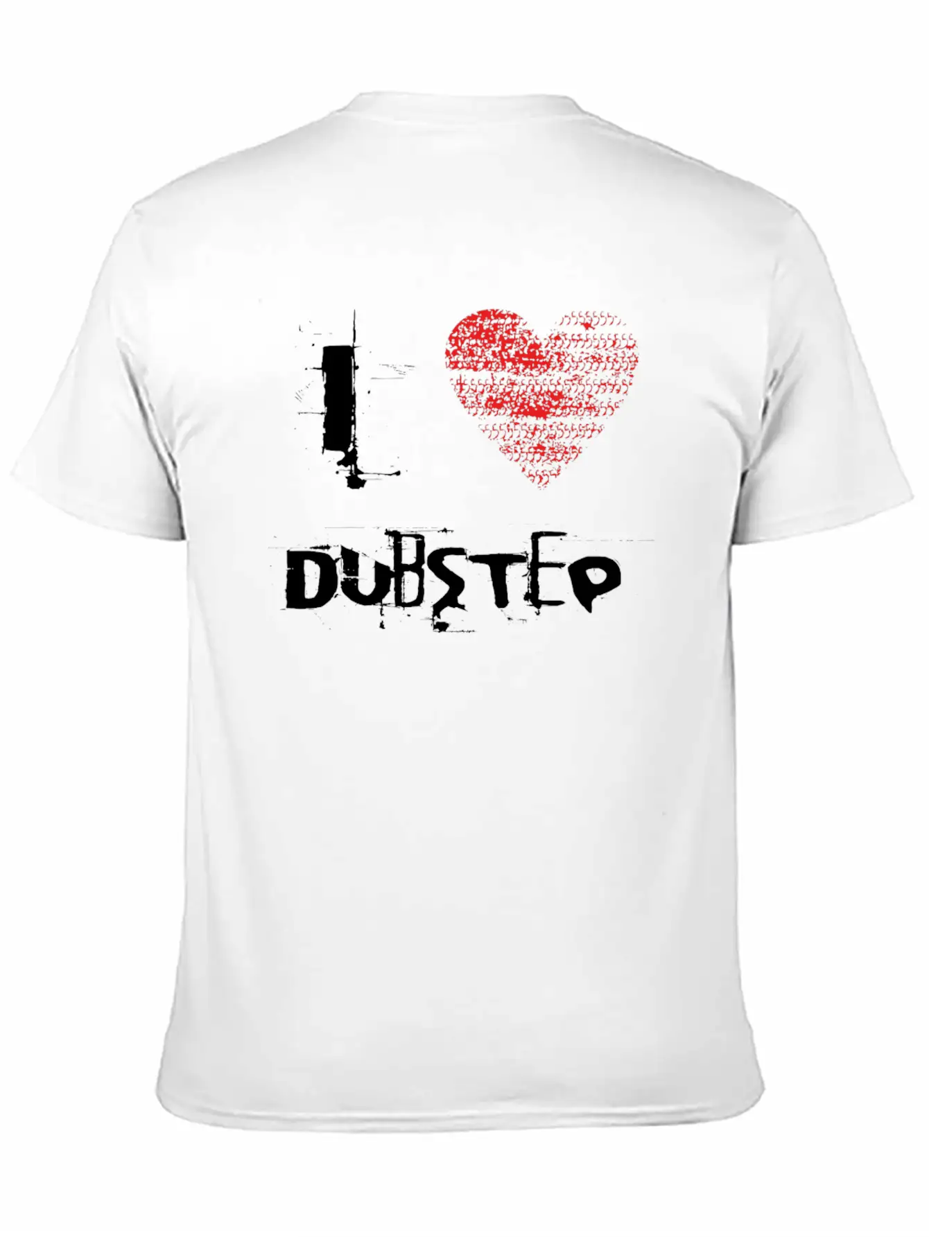I Love Dubstep Techno Minimal Rave Basic Graphic T-Shirt – Daily Comfort In Soft Cotton