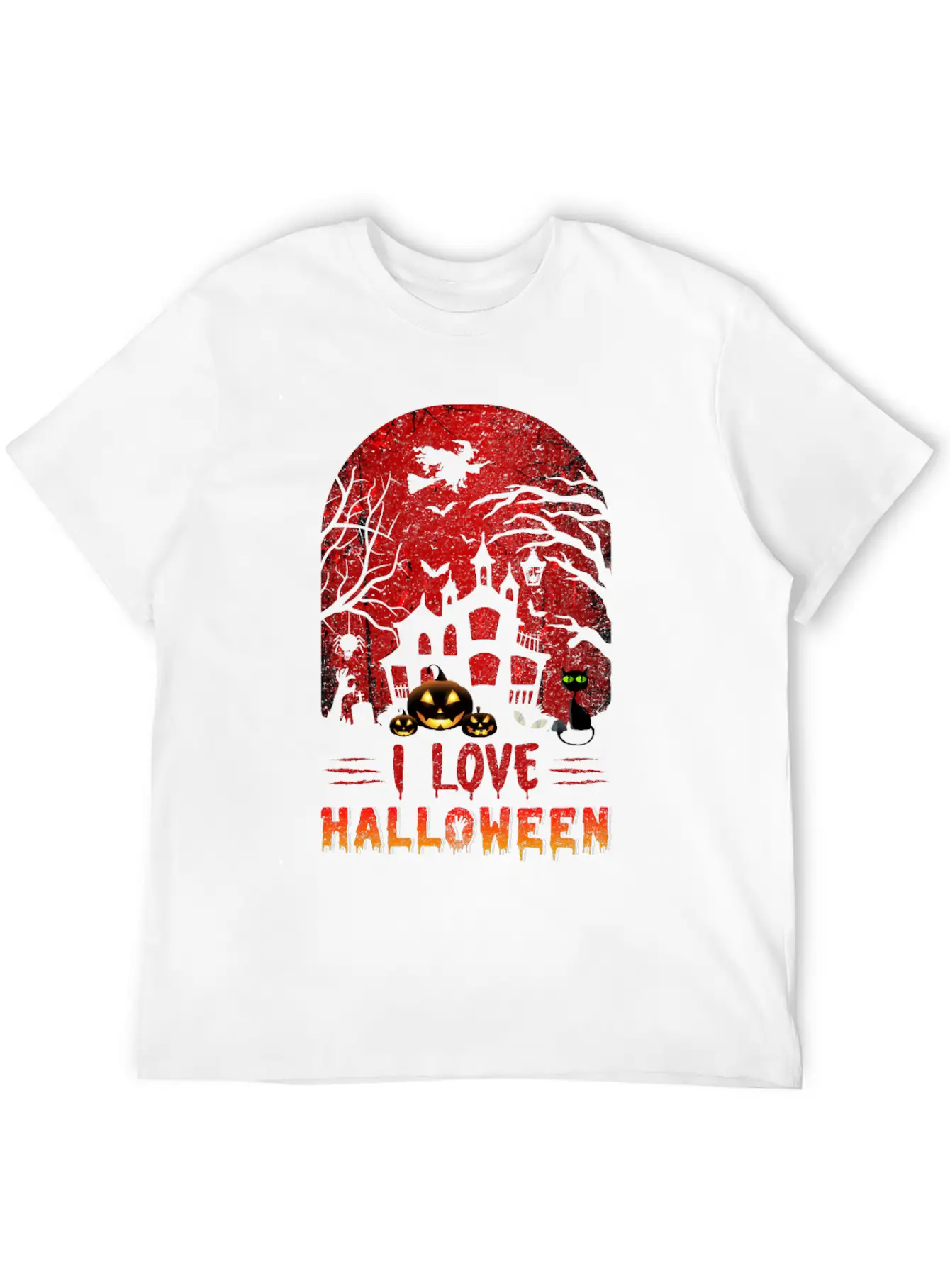 I Love Halloween Nightmare Funny T Shirt Timeless Short Sleeve Tee – Comfy And Minimalist Design