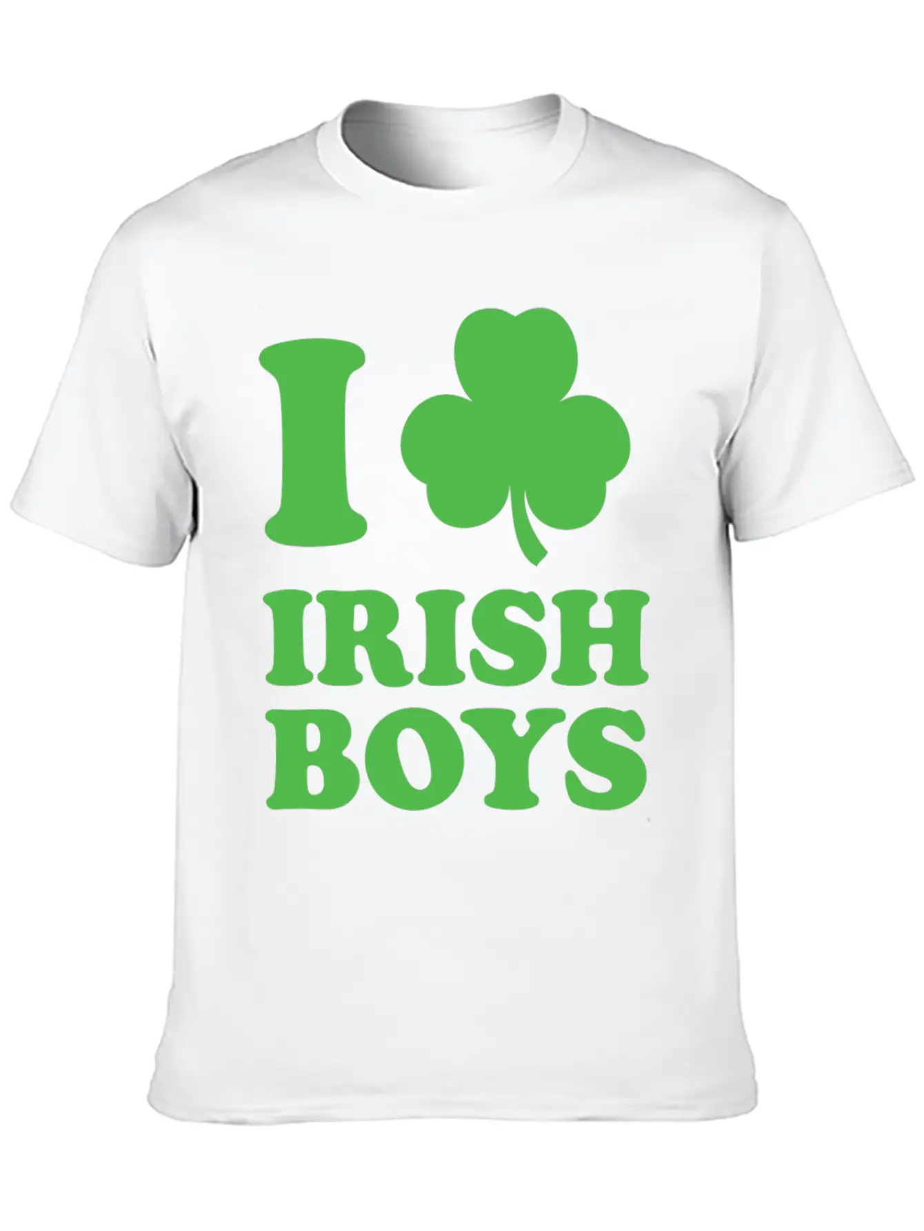 I Love Irish Boys Stylish Everyday T-Shirt – Unisex Basic Cotton Tee