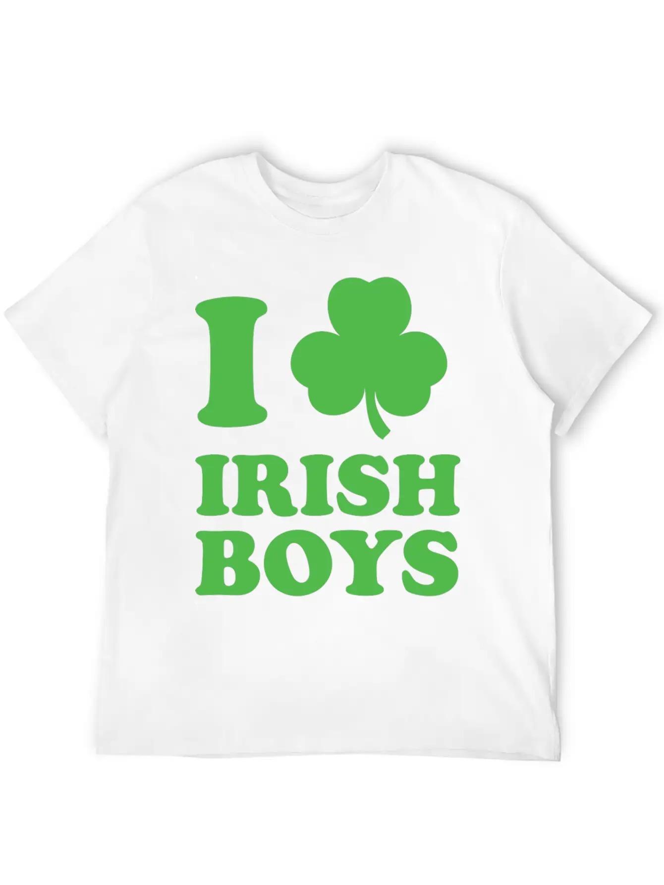I Love Irish Boys Stylish Everyday T-Shirt – Unisex Basic Cotton Tee