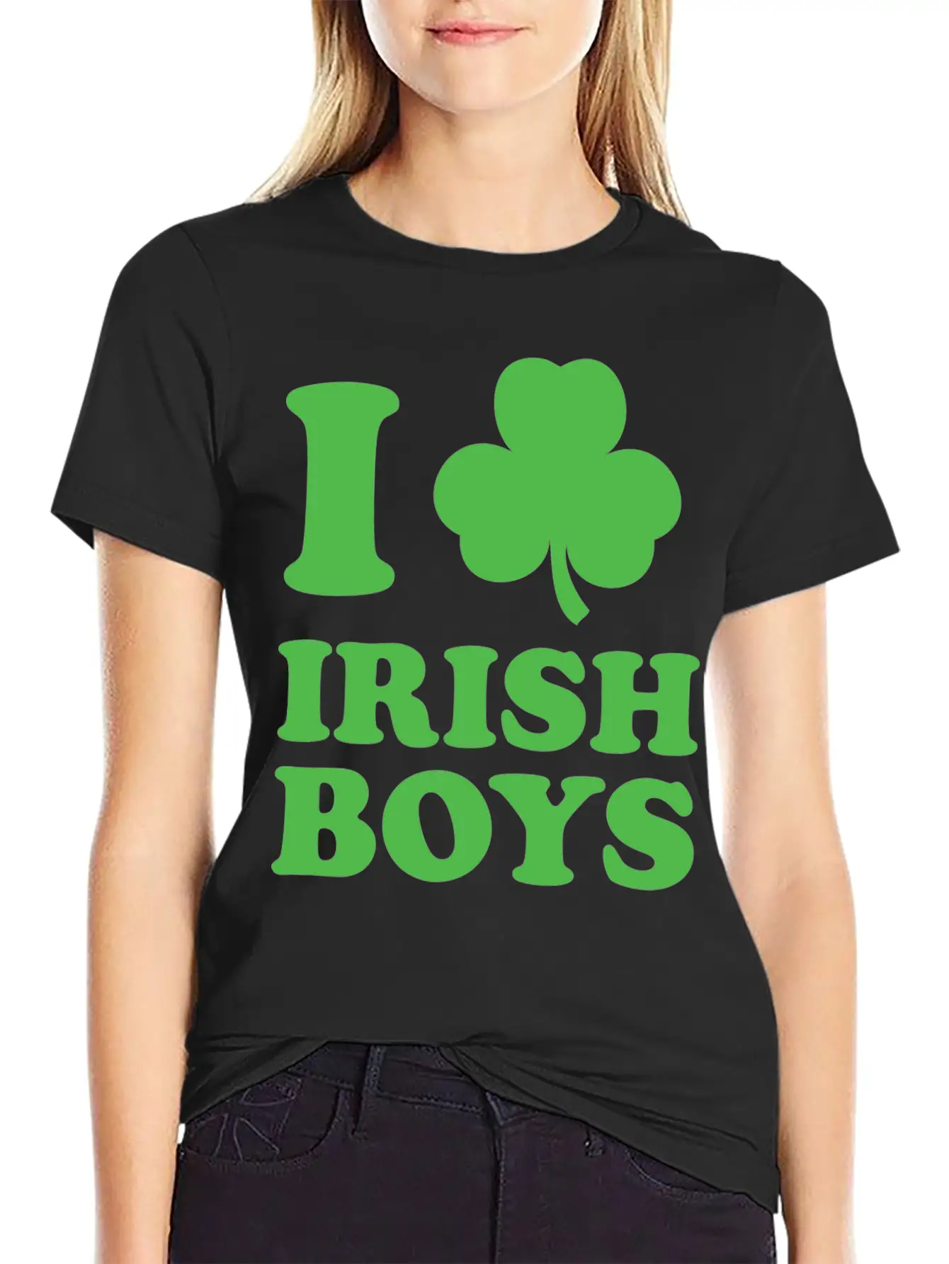I Love Irish Boys Stylish Everyday T-Shirt – Unisex Basic Cotton Tee