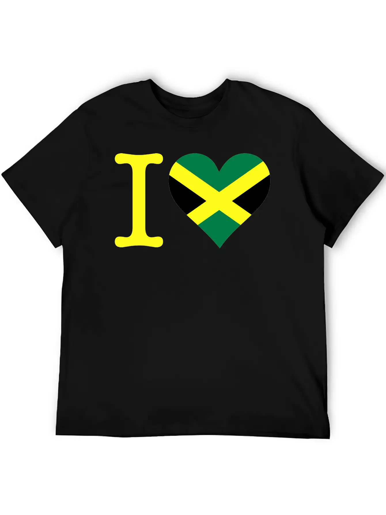 I Love Jamaica Stylish Everyday T-Shirt – Unisex Basic Cotton Tee