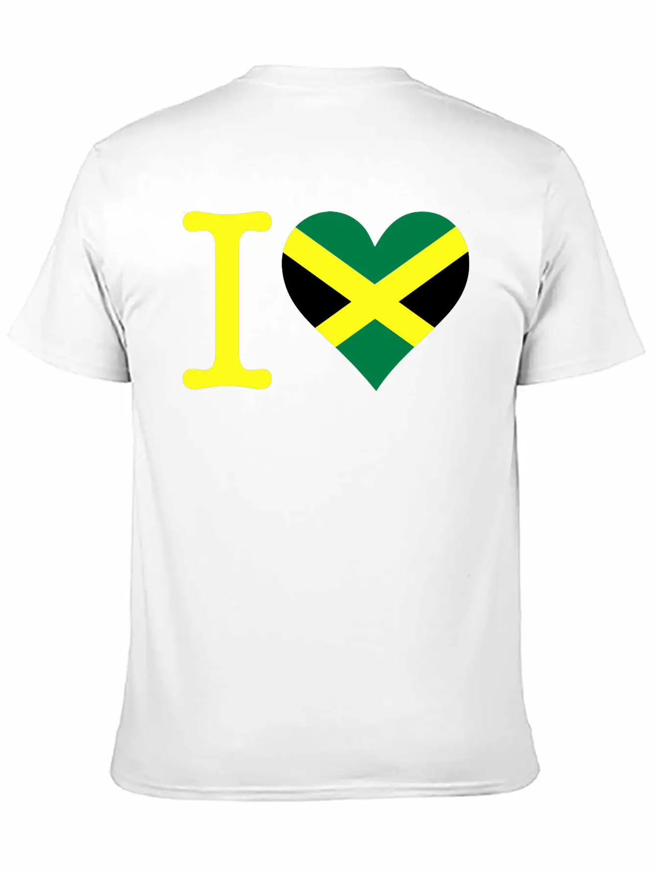 I Love Jamaica Stylish Everyday T-Shirt – Unisex Basic Cotton Tee