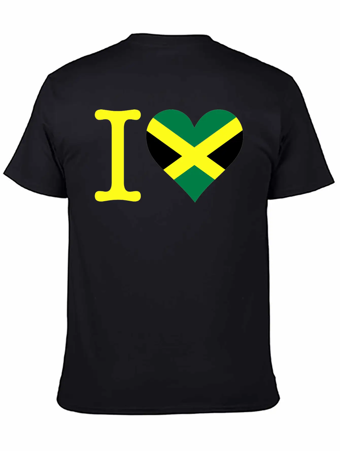 I Love Jamaica Stylish Everyday T-Shirt – Unisex Basic Cotton Tee