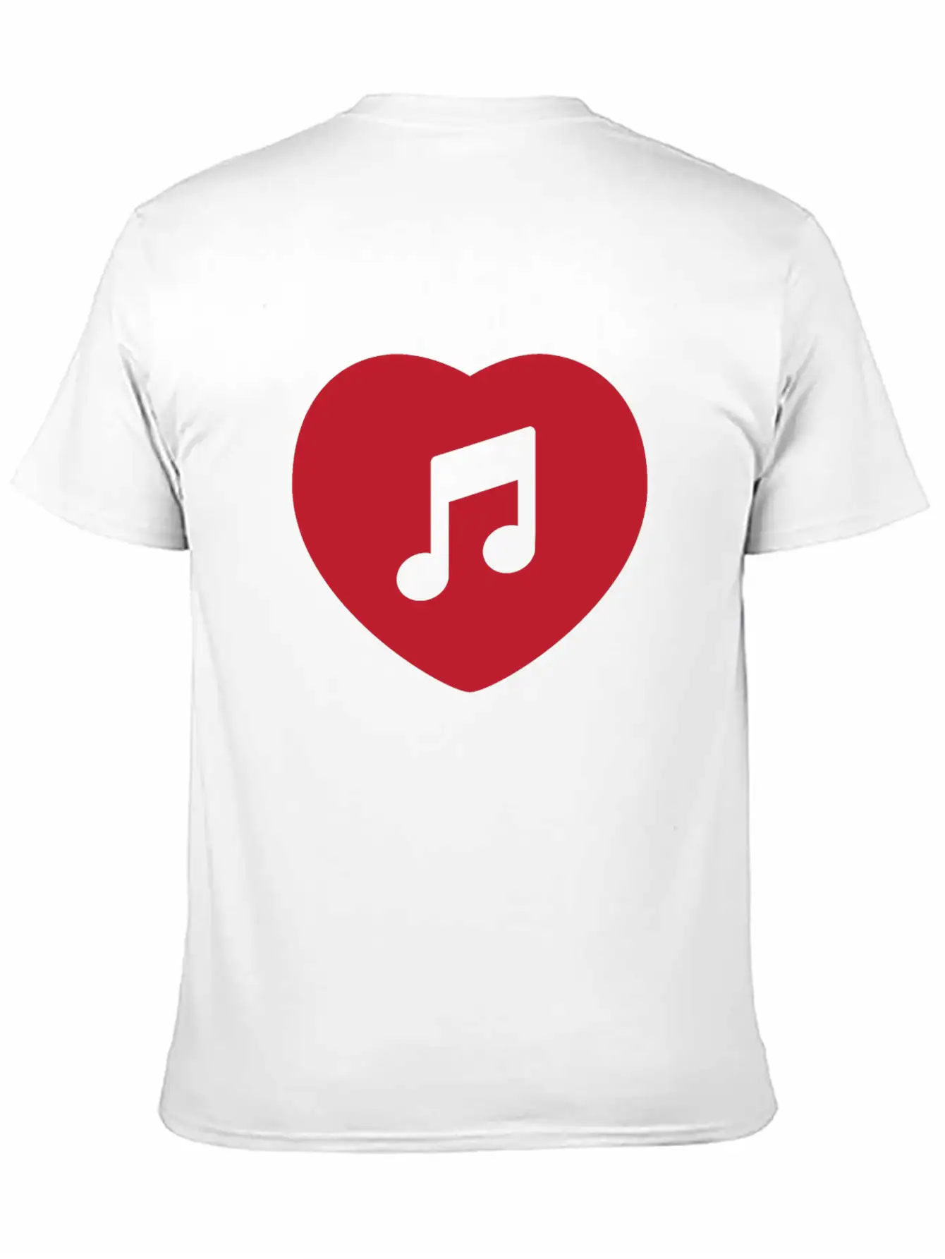 I Love Music Stylish Everyday T-Shirt – Unisex Basic Cotton Tee
