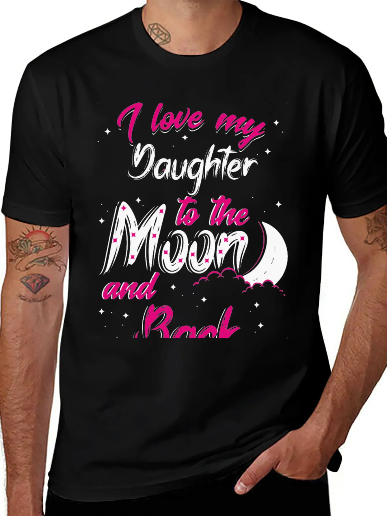 I Love My Daughter Relaxed Everyday Tee – Lightweight And Durable Cotton
