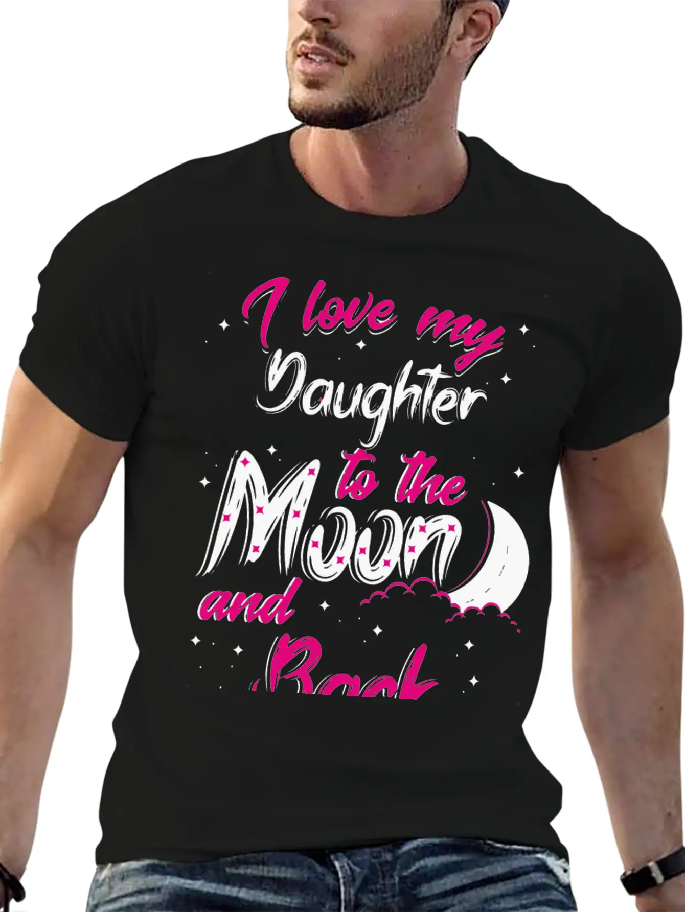 I Love My Daughter Relaxed Everyday Tee – Lightweight And Durable Cotton