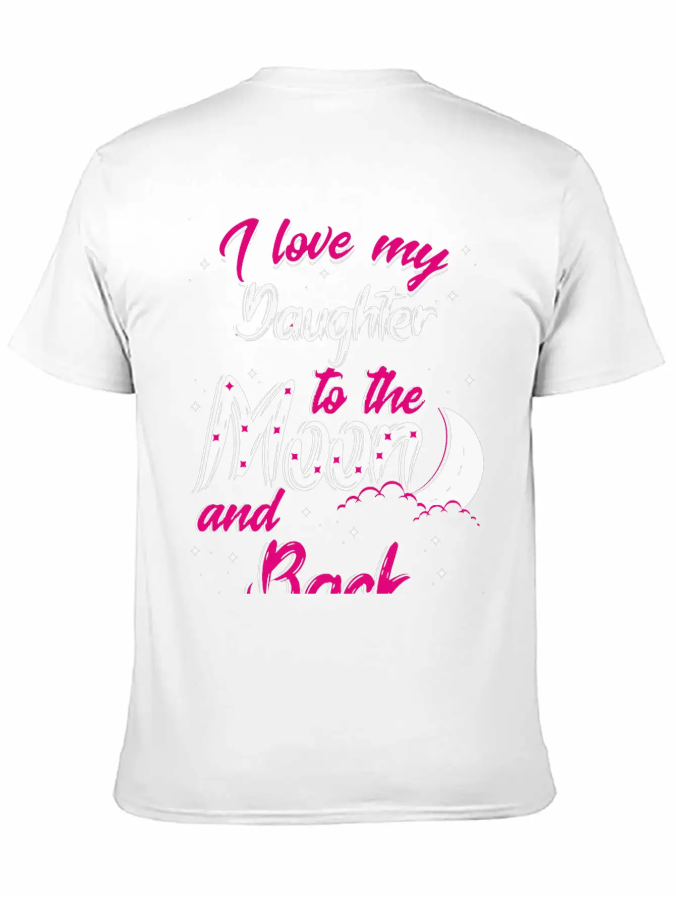 I Love My Daughter Relaxed Everyday Tee – Lightweight And Durable Cotton