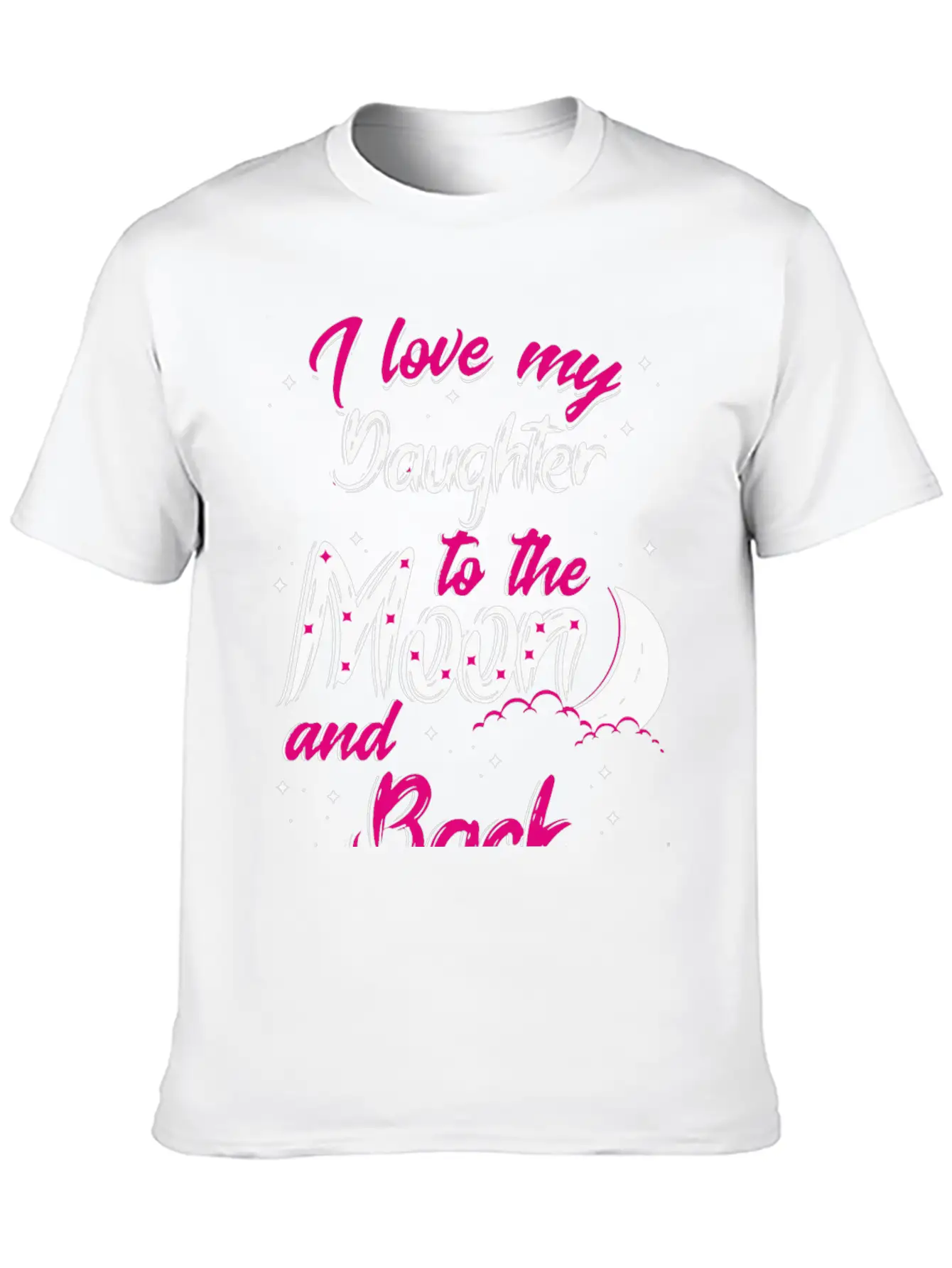 I Love My Daughter Relaxed Everyday Tee – Lightweight And Durable Cotton