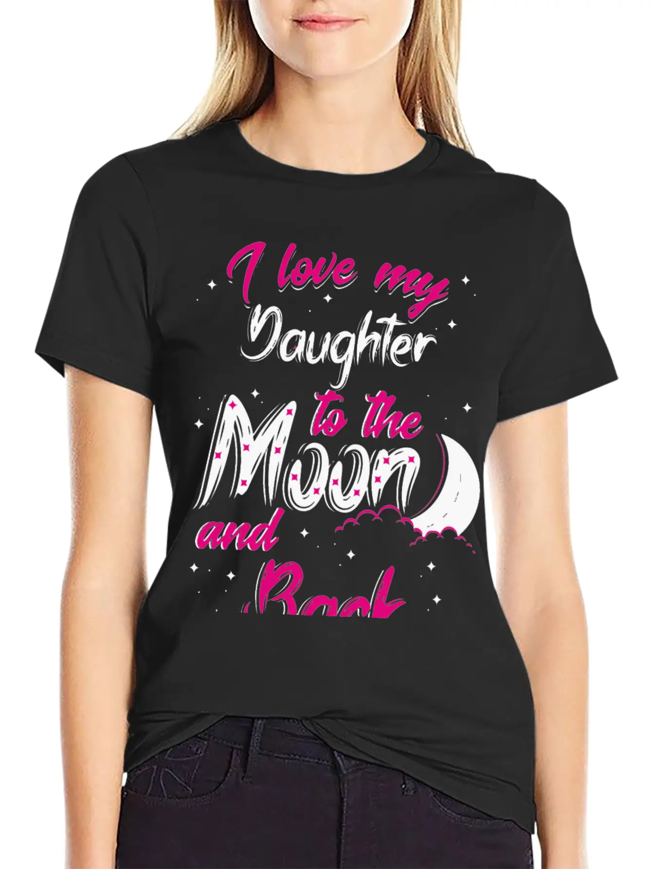 I Love My Daughter Relaxed Everyday Tee – Lightweight And Durable Cotton
