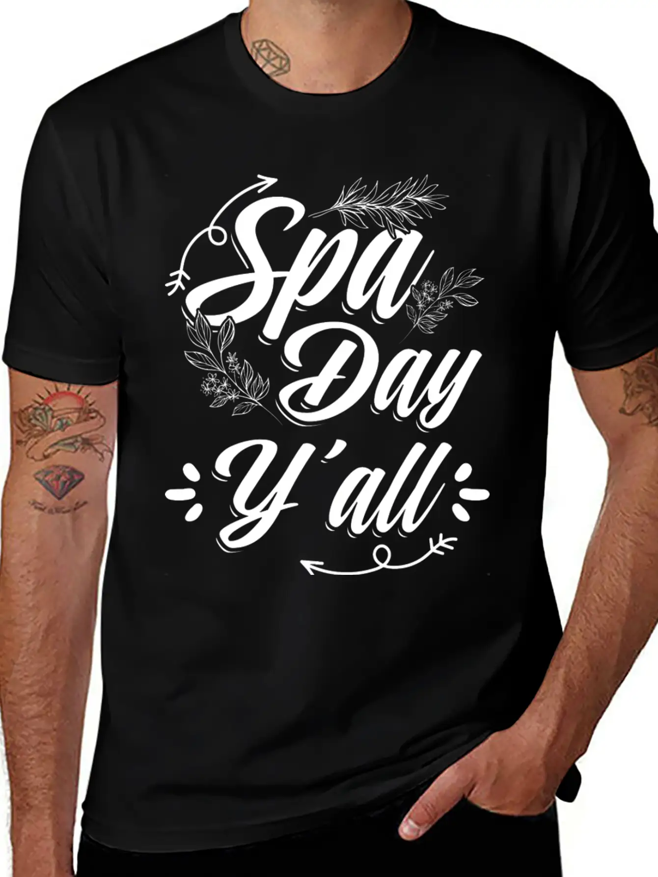 I Love My Husband Funny Beauty Spa Lover Relaxing Stylish Everyday T-Shirt – Unisex Basic Cotton Tee