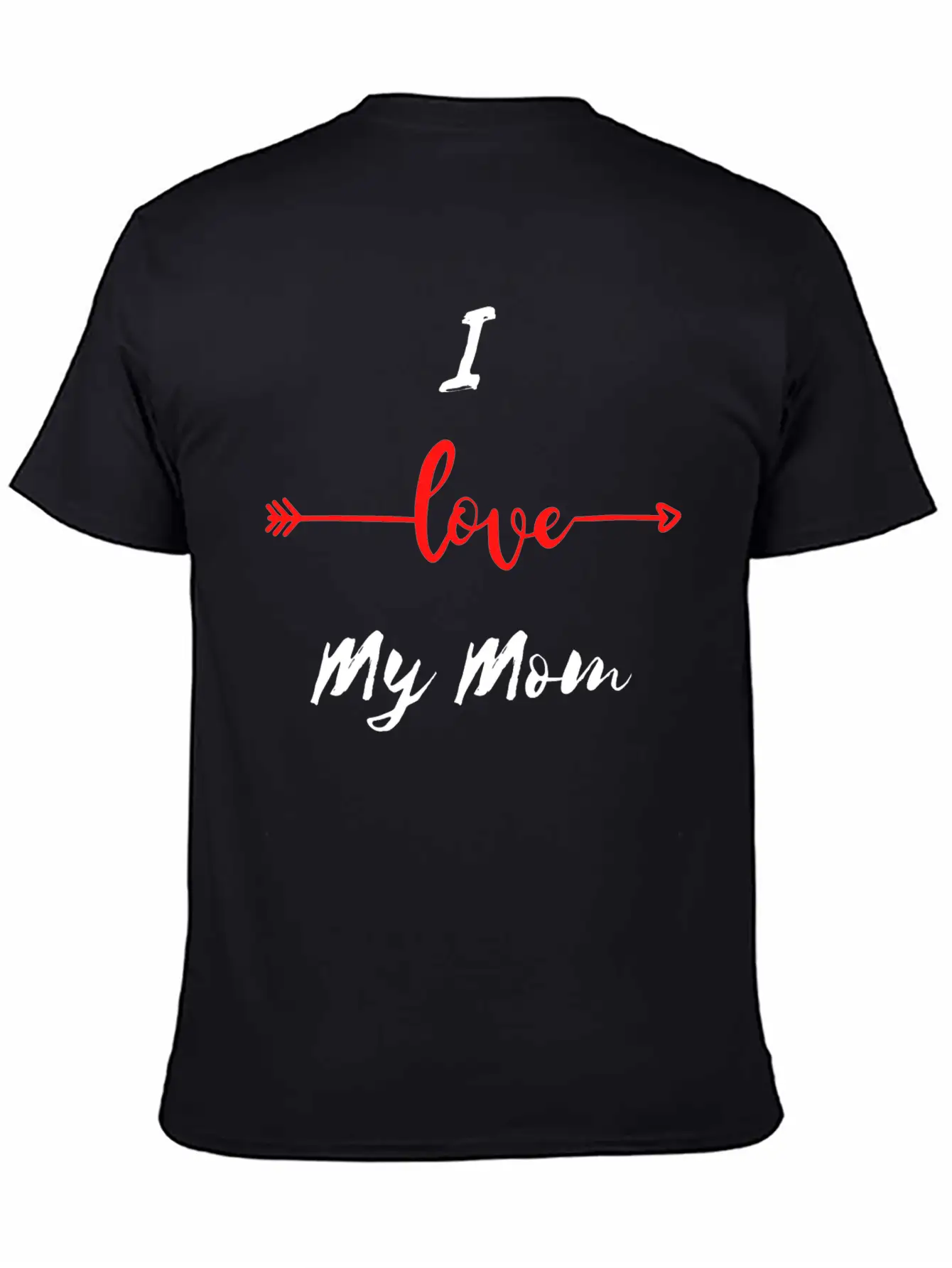I Love My Mom Comfortable Minimalist Graphic Tee – Summer Style Essential