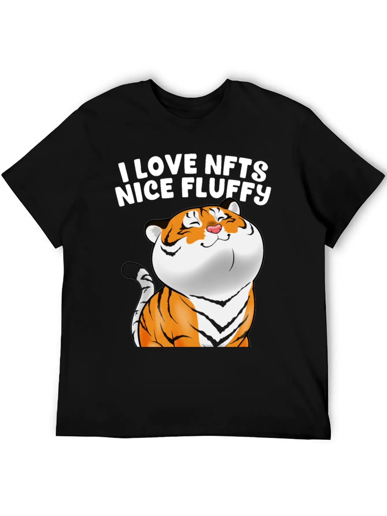 I Love NFTs Nice Fluffy Tigers NFT Tiger Crypto Ar Timeless Short Sleeve Tee – Comfy And Minimalist Design