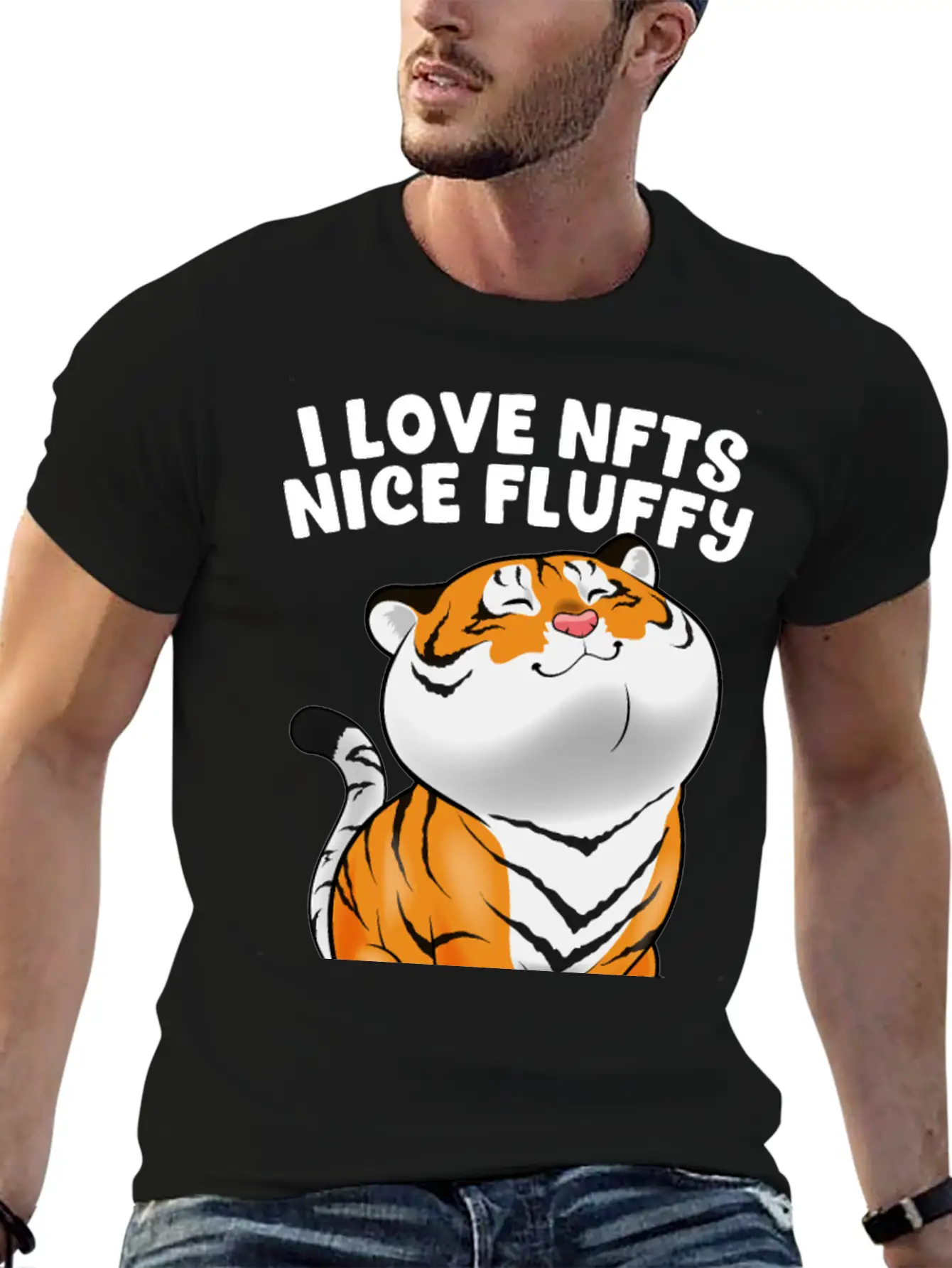 I Love NFTs Nice Fluffy Tigers NFT Tiger Crypto Ar Timeless Short Sleeve Tee – Comfy And Minimalist Design