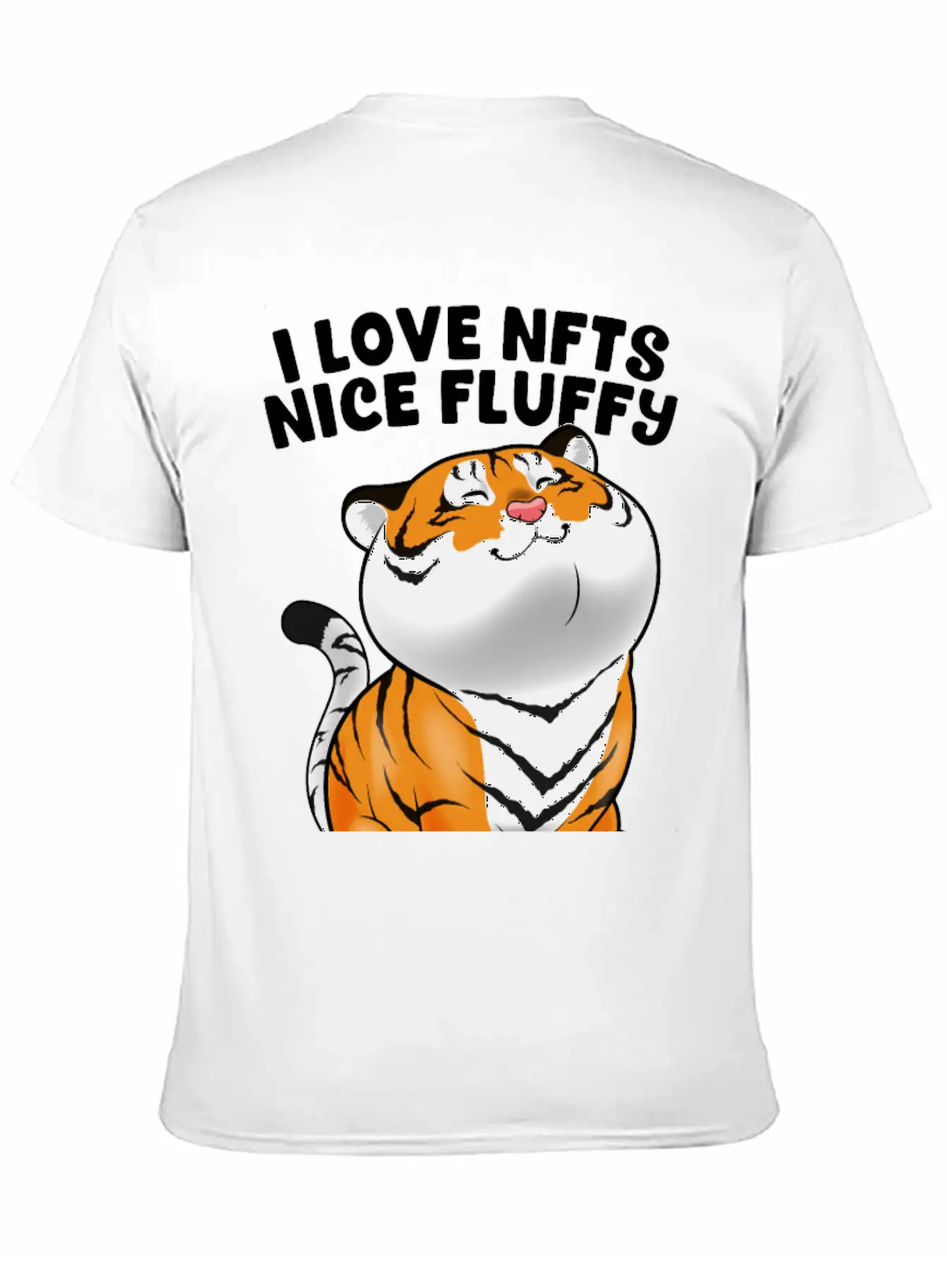 I Love NFTs Nice Fluffy Tigers NFT Tiger Crypto Ar Timeless Short Sleeve Tee – Comfy And Minimalist Design