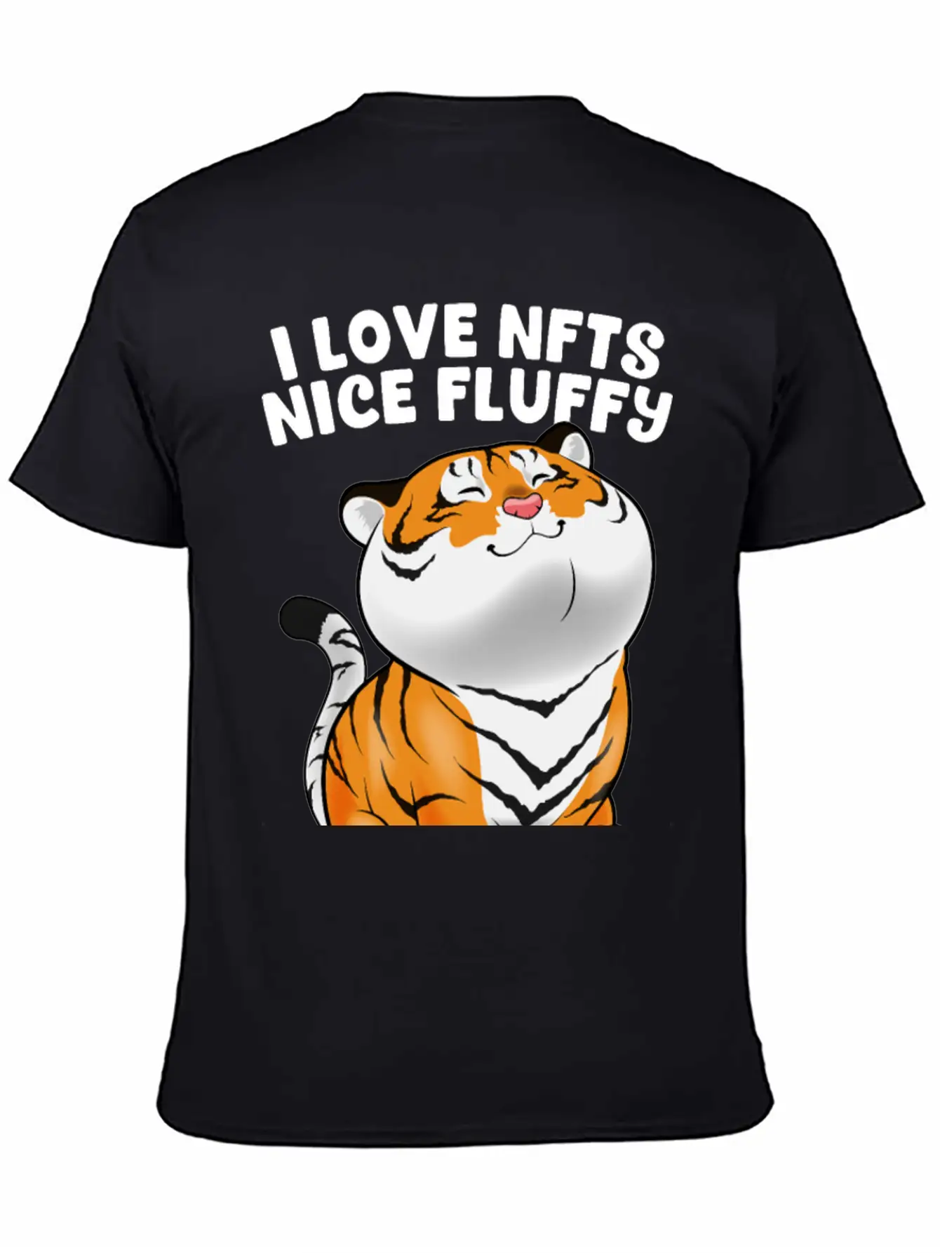 I Love NFTs Nice Fluffy Tigers NFT Tiger Crypto Ar Timeless Short Sleeve Tee – Comfy And Minimalist Design