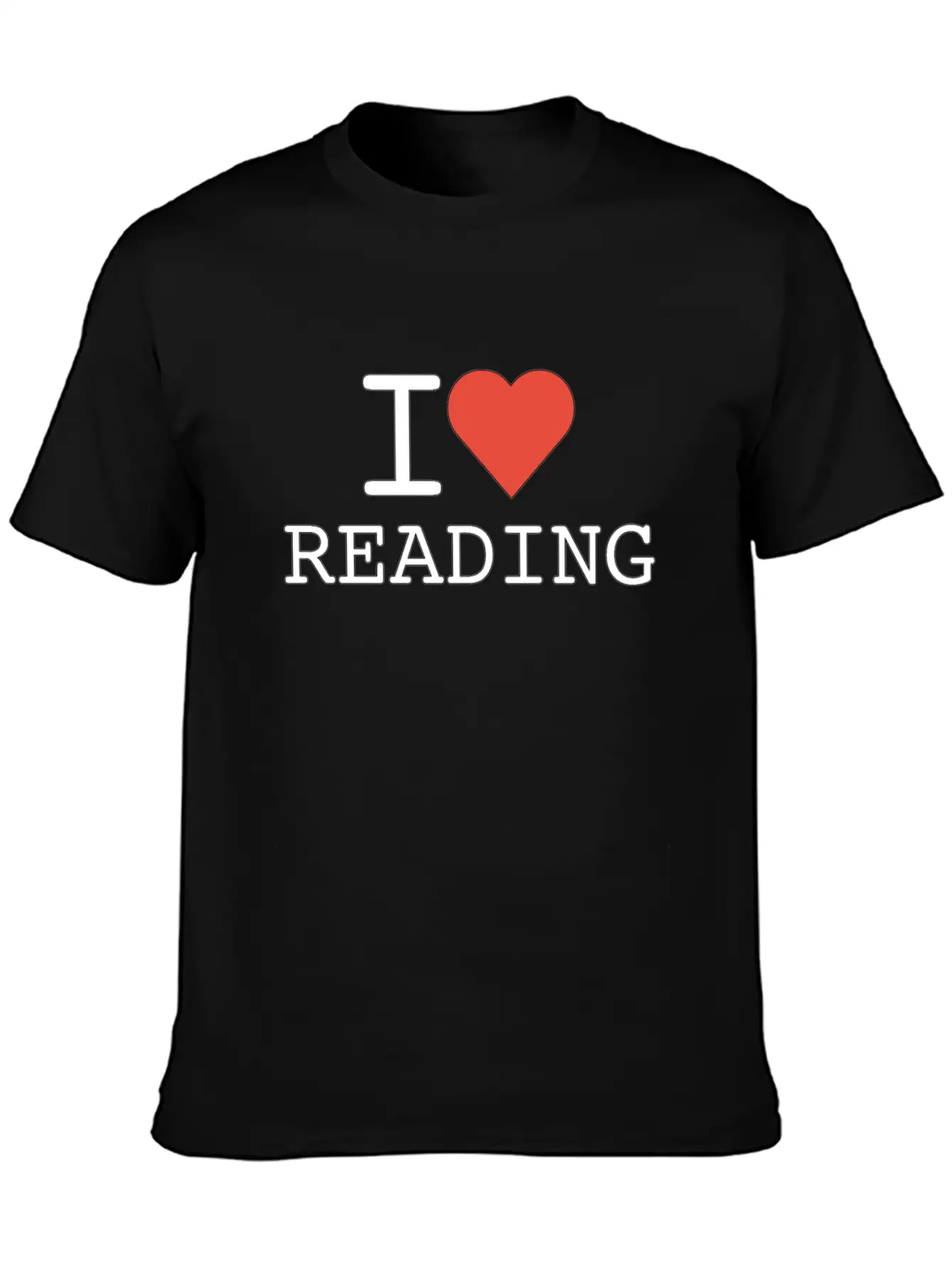 I Love Reading - Reading - Total Basics Timeless Short Sleeve Tee – Comfy And Minimalist Design