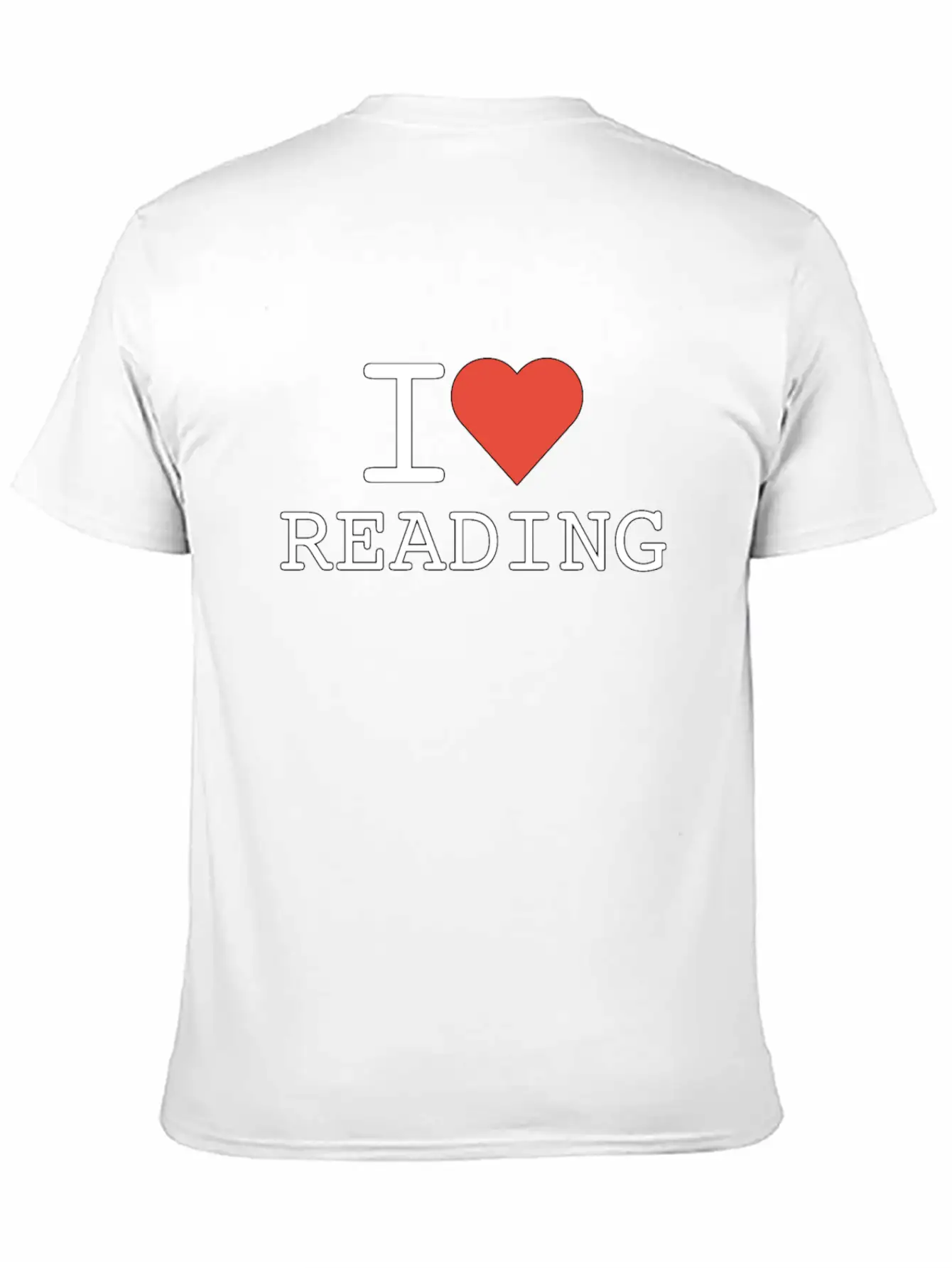 I Love Reading - Reading - Total Basics Timeless Short Sleeve Tee – Comfy And Minimalist Design