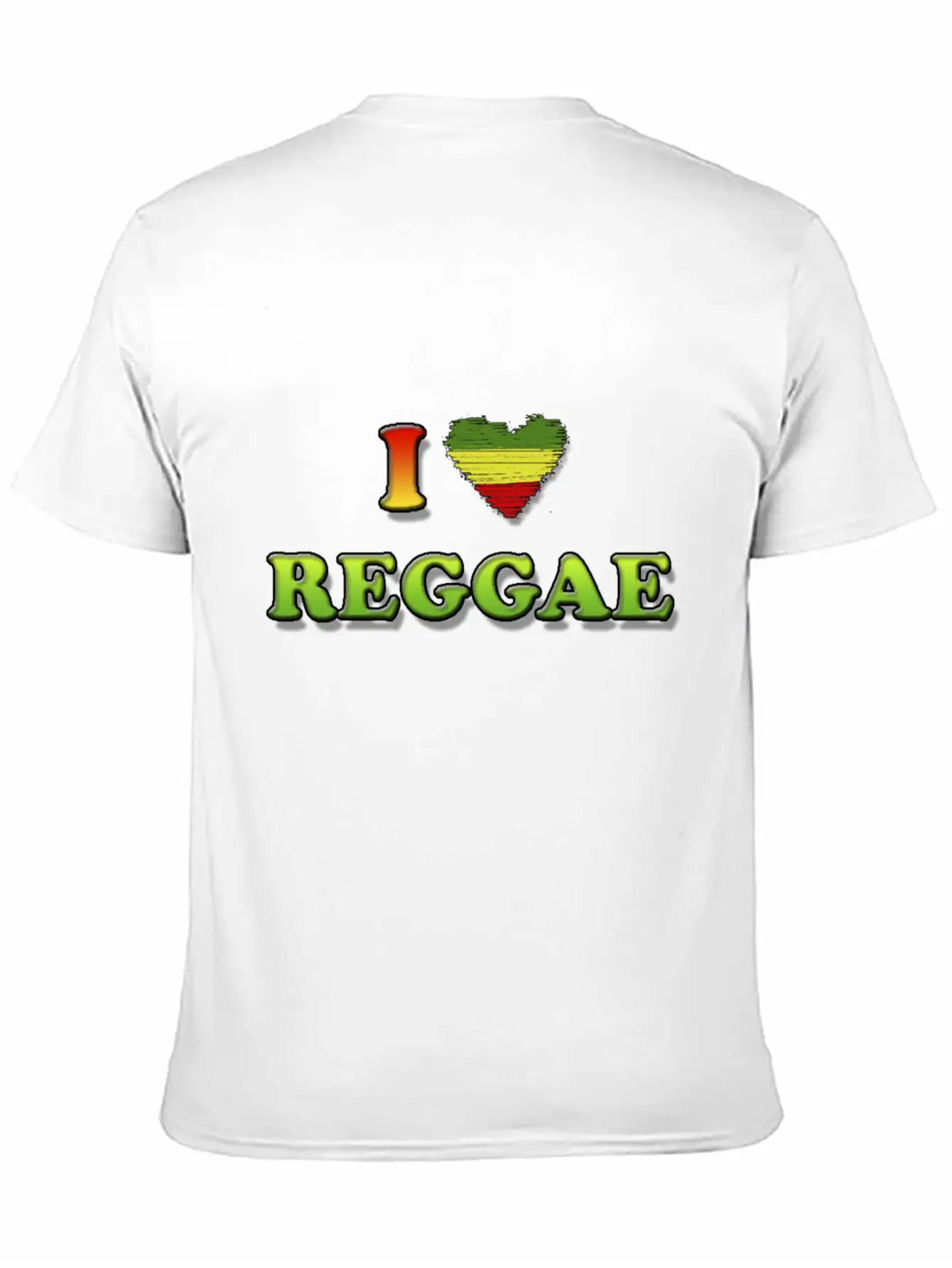 I Love Reggae Timeless Short Sleeve Tee – Comfy And Minimalist Design