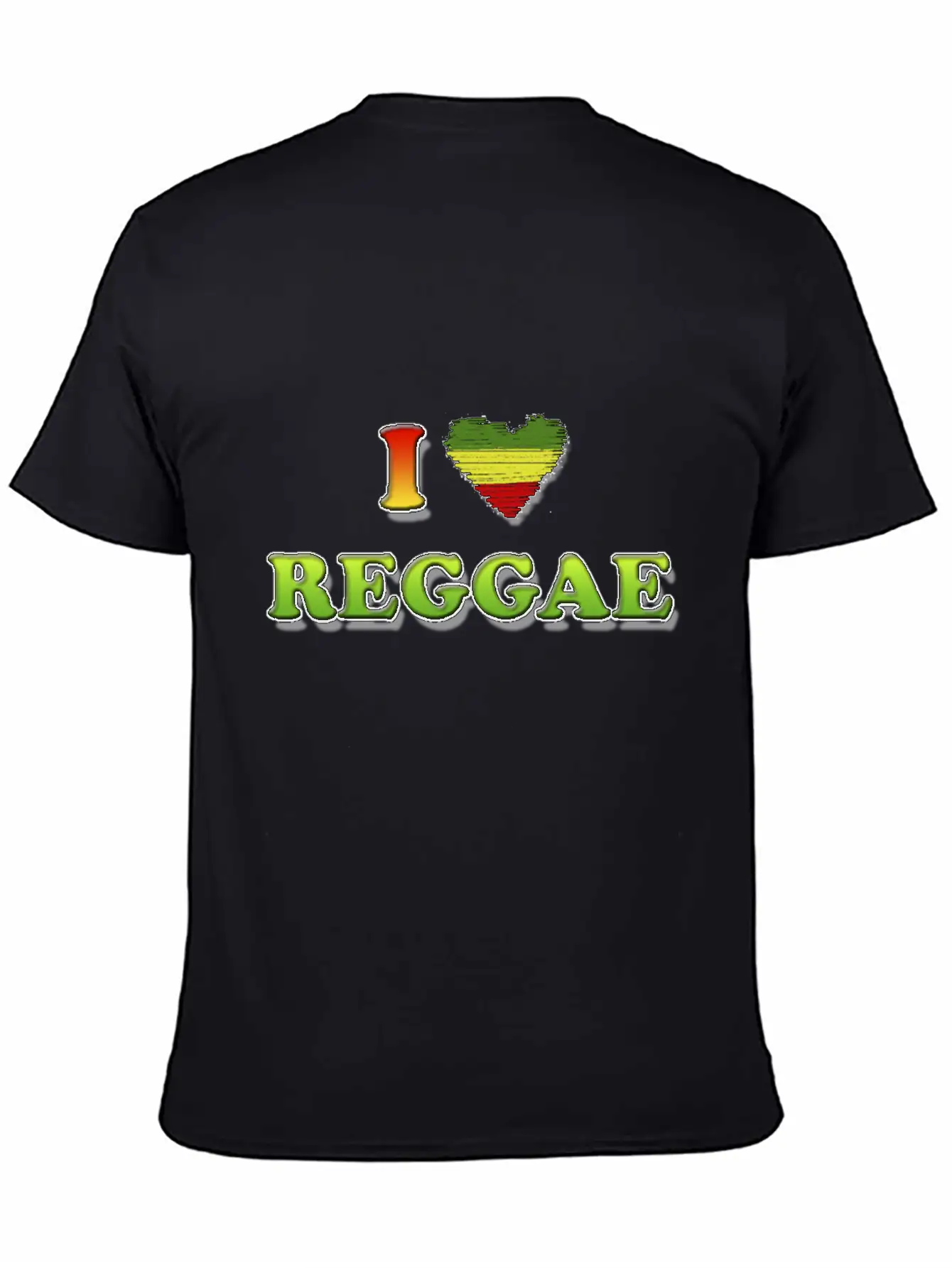 I Love Reggae Timeless Short Sleeve Tee – Comfy And Minimalist Design